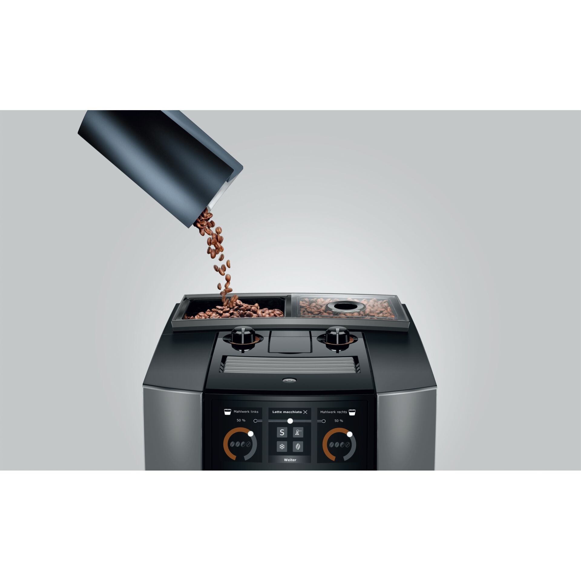 Kaffeemaschine, Kaffeezubereitung, Bohnen, Kaffeevollautomat, Tropfbehälter