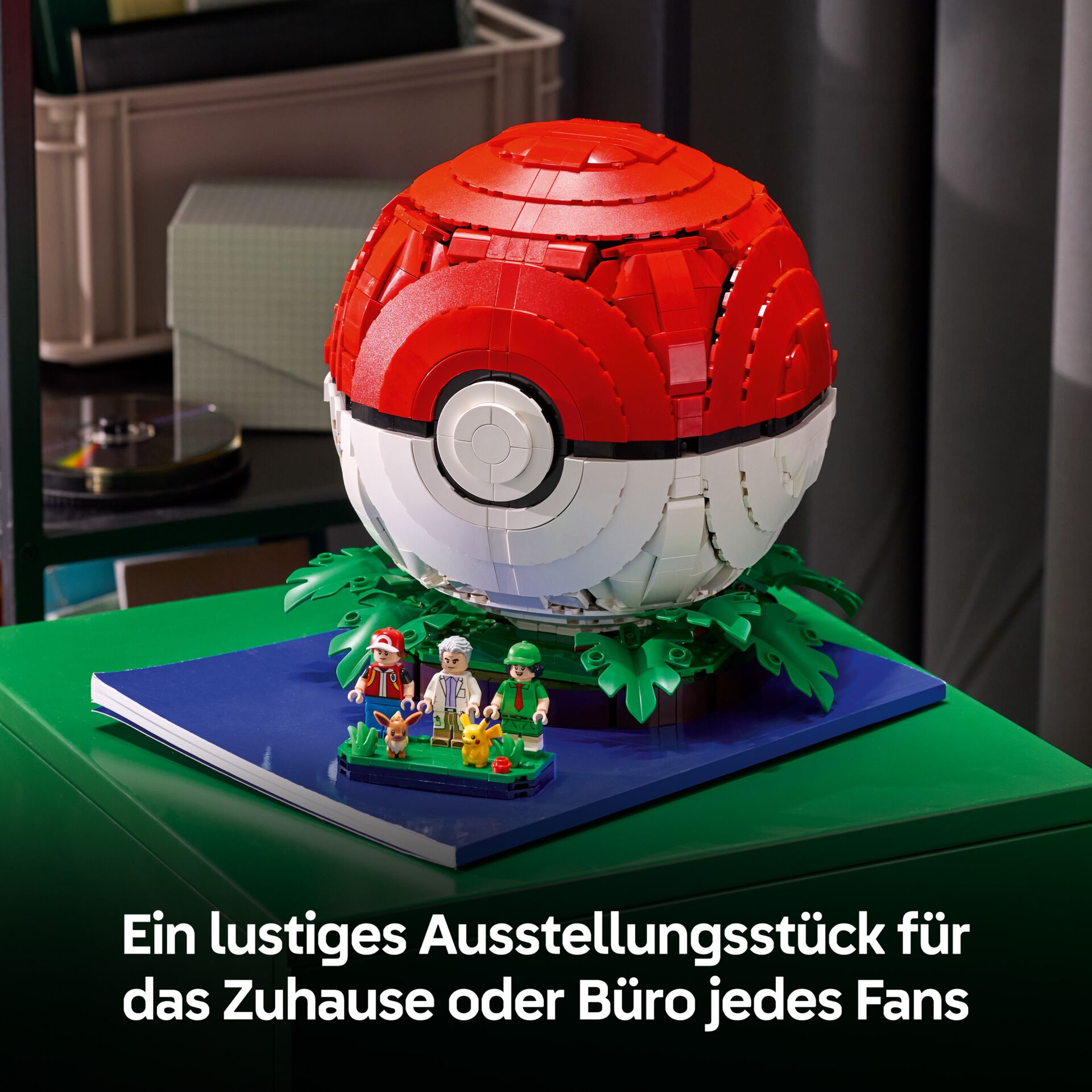 Poké Ball, Lego Ball, Pokémon, Minifigures, Ausstellungsstück