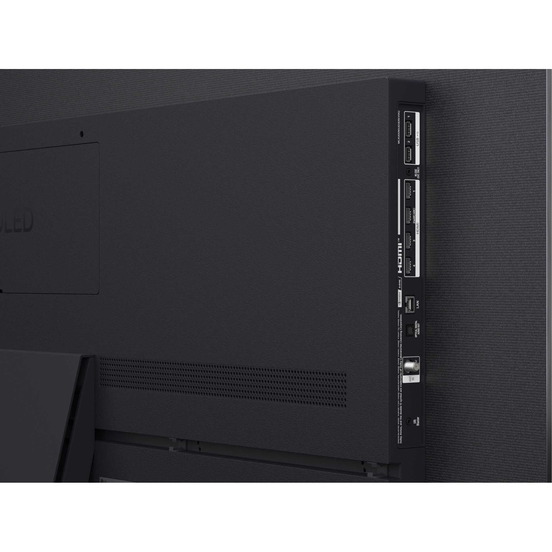 HDMI, HDMI-Anschlüsse, USB, VESA, Rückseite Fernseher