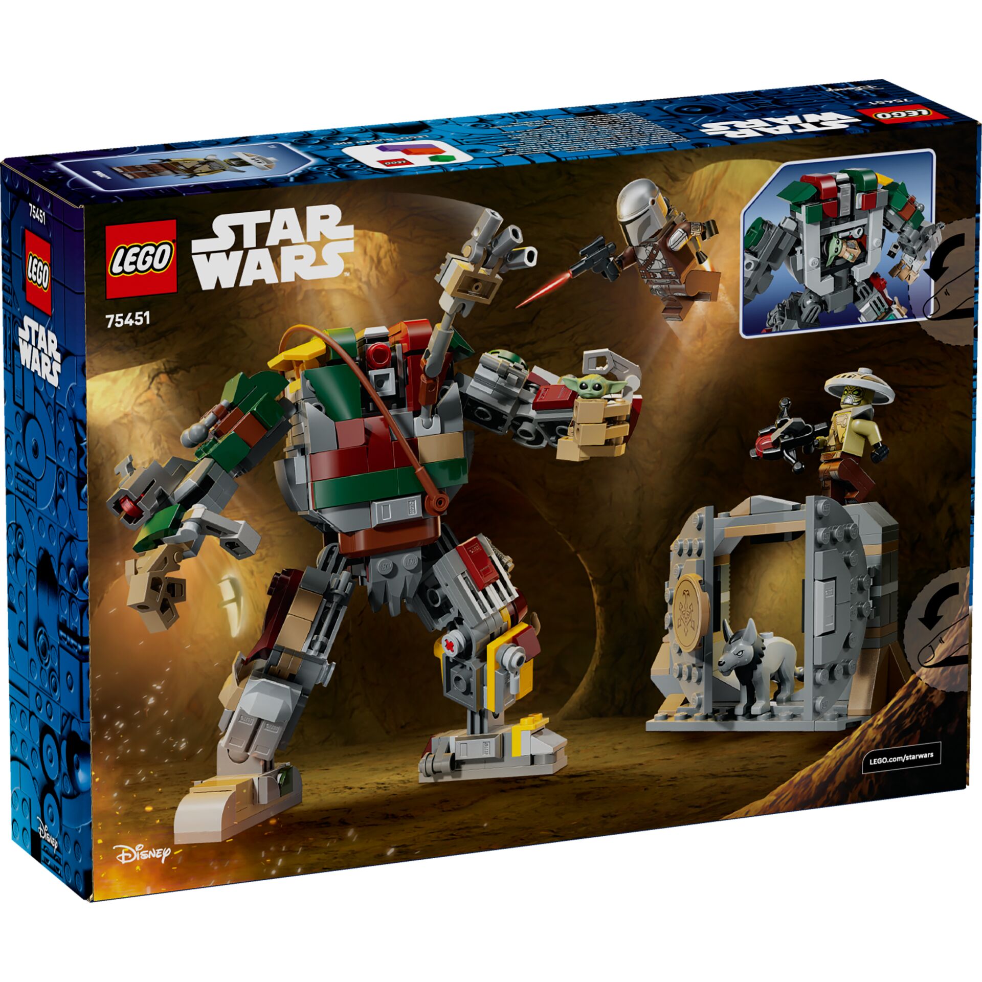Star Wars, LEGO, Mech, Figur, Kraftpaket