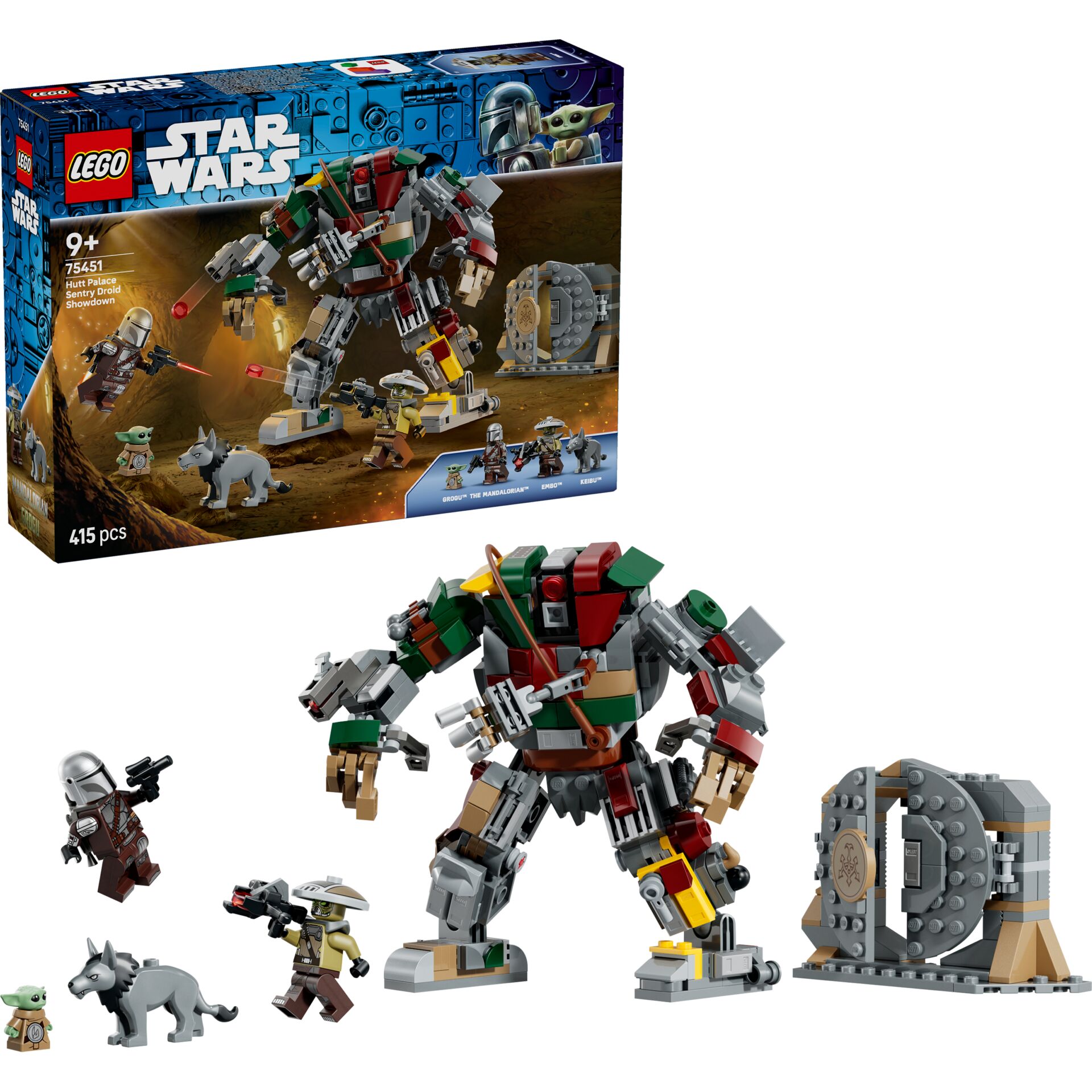 Lego Star Wars, Roboter, Großes Mecha, Kampfset, Hutt-Palast Sentry Droid Showdown