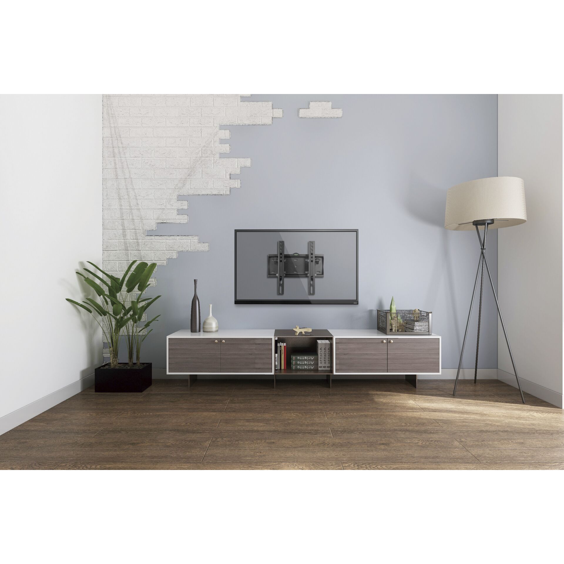 Innenarchitektur, Lampe, Wohnzimmer, Anrichte, Pflanze