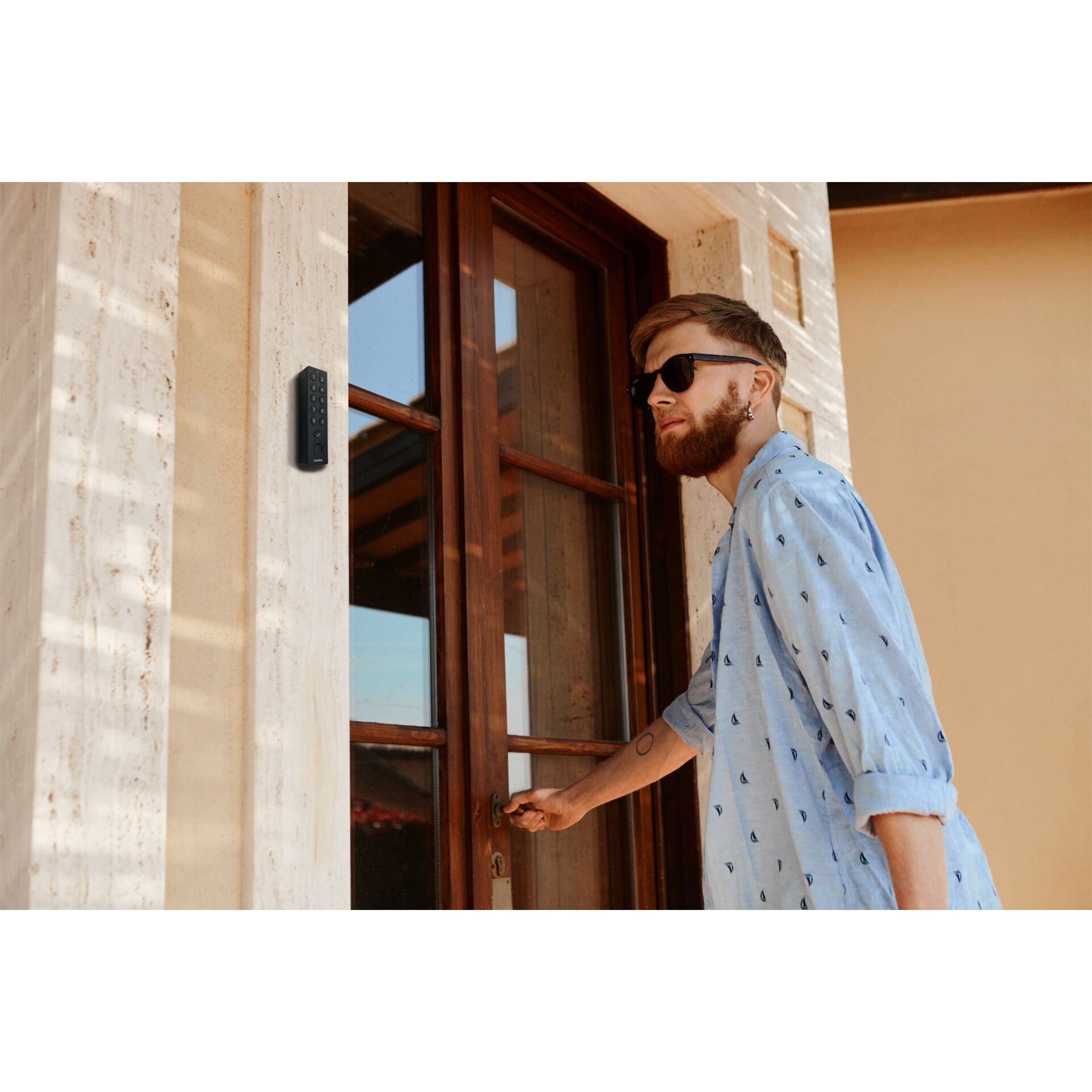 Tür, Innenarchitektur, Ärmel, Mann, Person