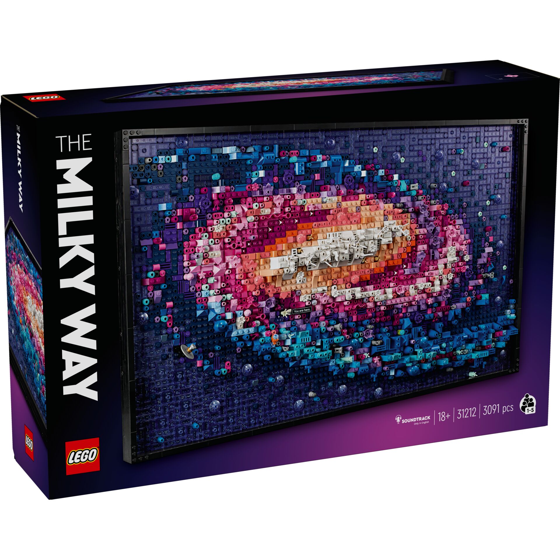 LEGO ART 31212  Die Milchstraßen-Galaxie