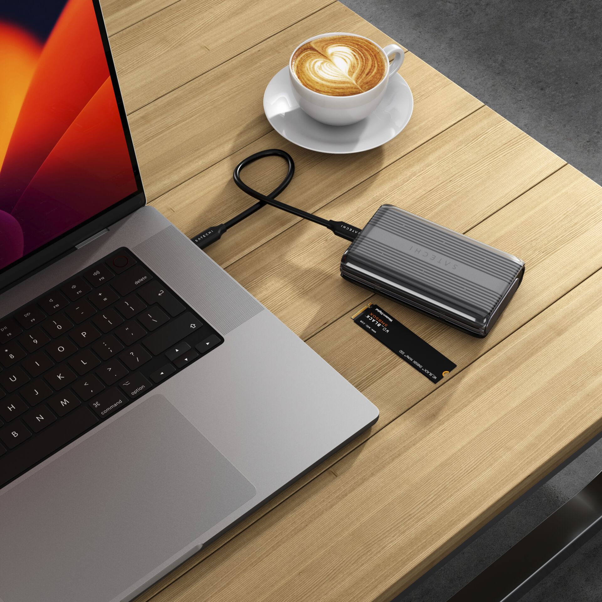 Computer, Laptop, PC, Tabelle, Kaffeetasse