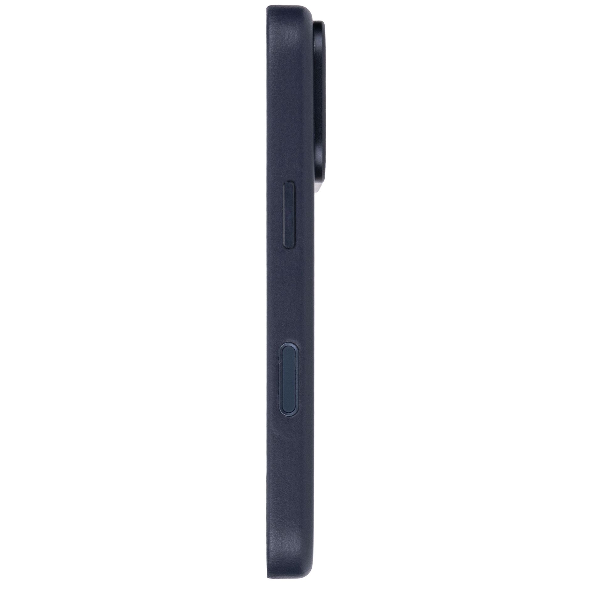 Smartphone, Seitliche Tasten, Schlankes Profil, Marineblau, Seiteneinfassung des Telefons