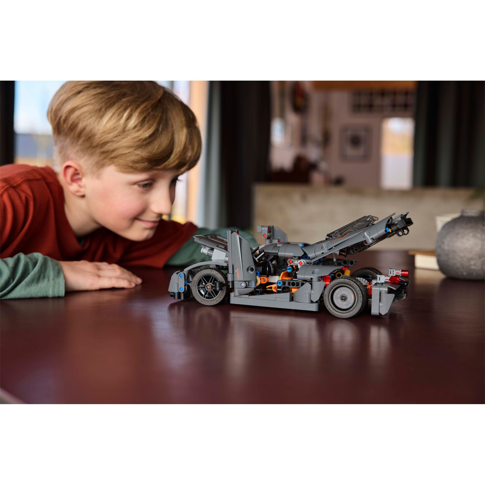 Kinder, Modellauto, Grau, Spielzeug, Technik