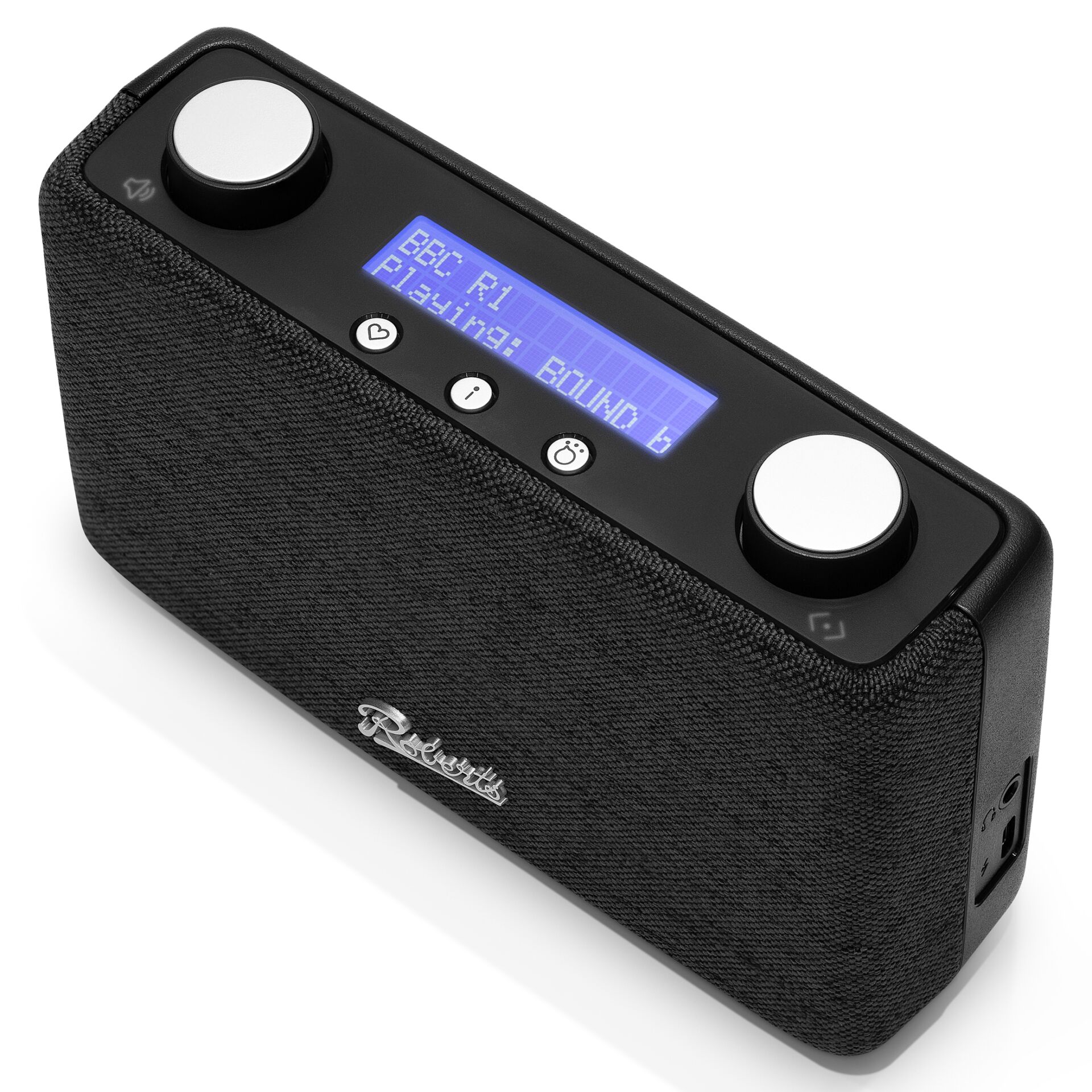 Bluetooth, Lautsprecher, Tragbar, Schwarz, Gewebe