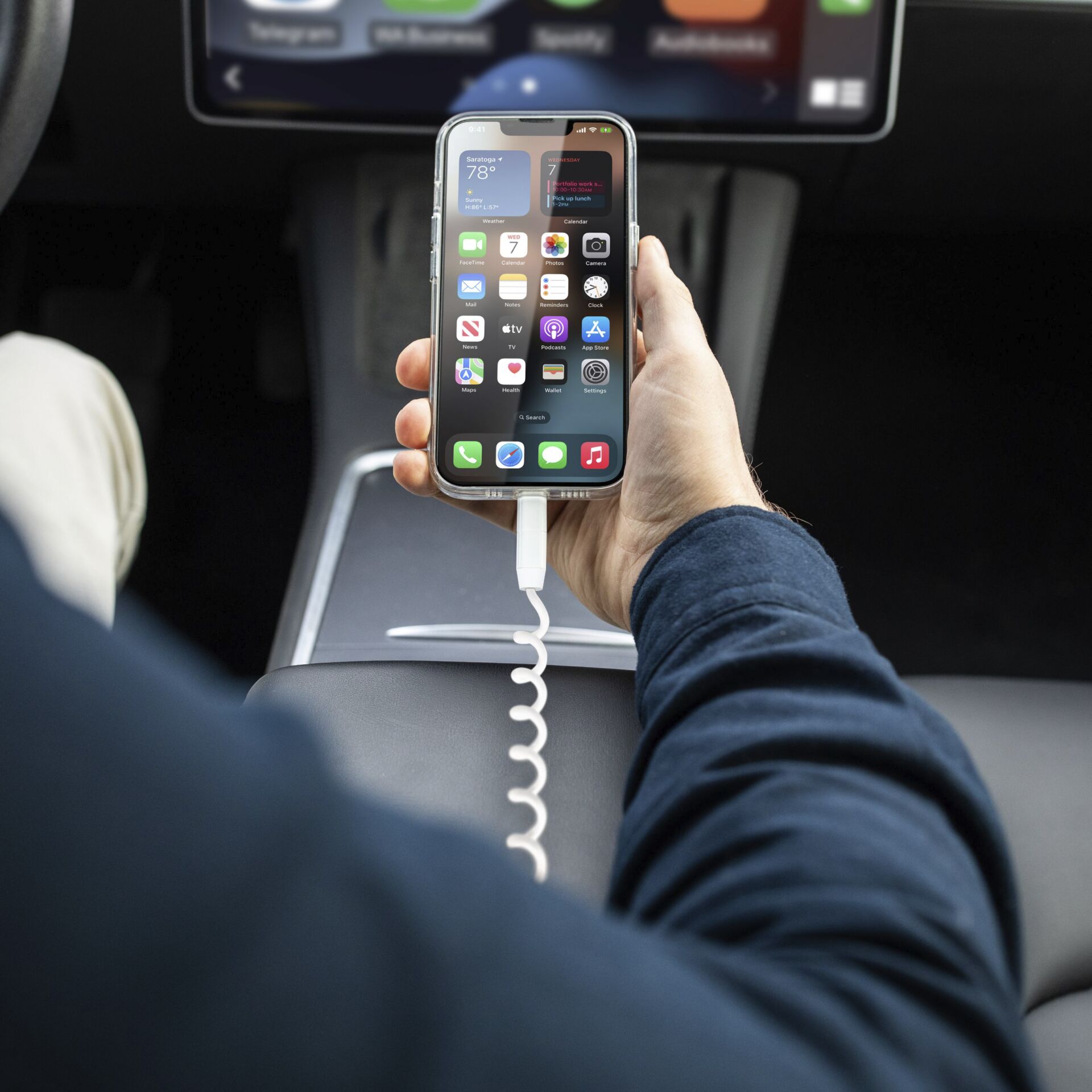 Elektronik, Telefon, Handy, Person