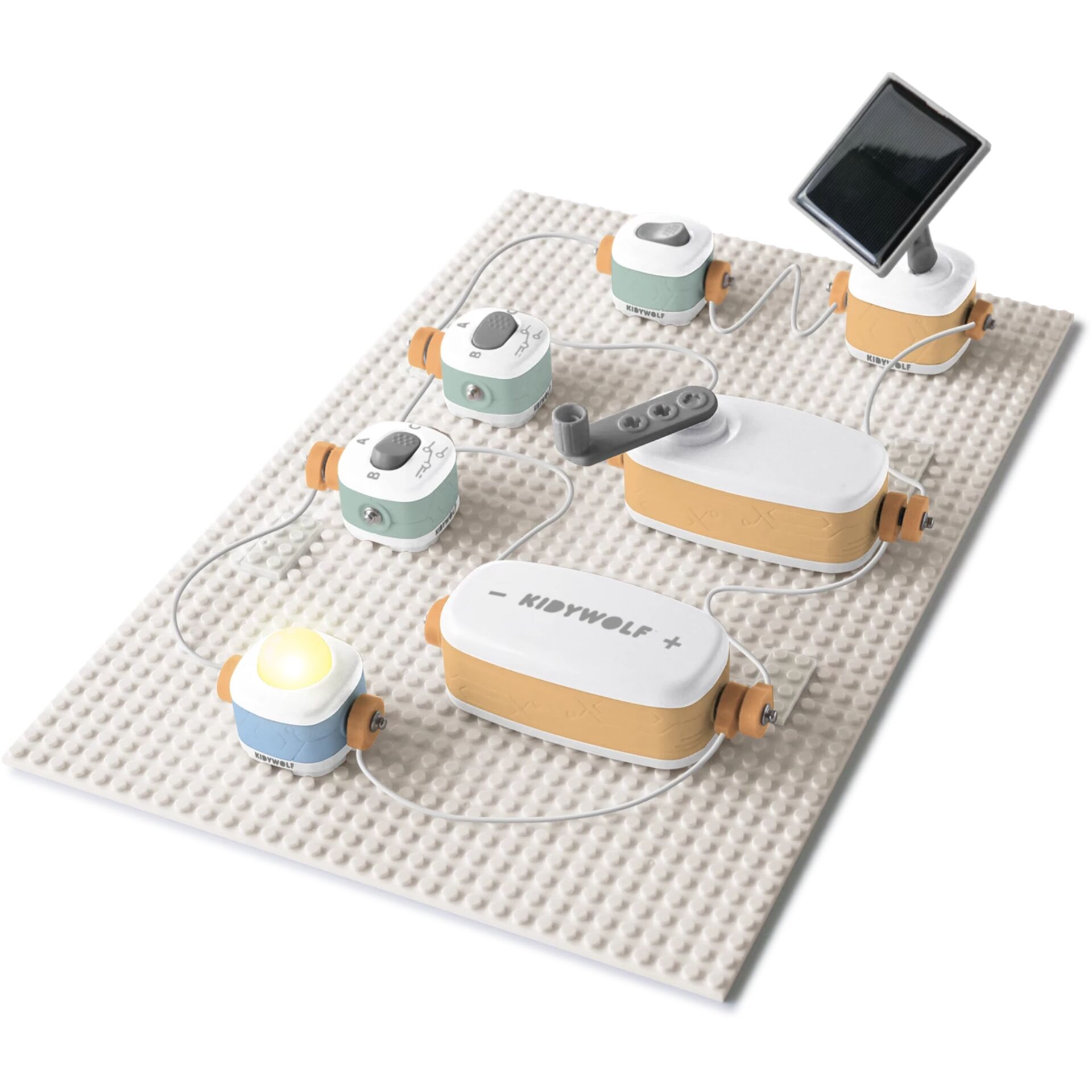Kinderwerkzeug, Konstruktionsset, Legoähnlich, Steckmodule, Solargadget