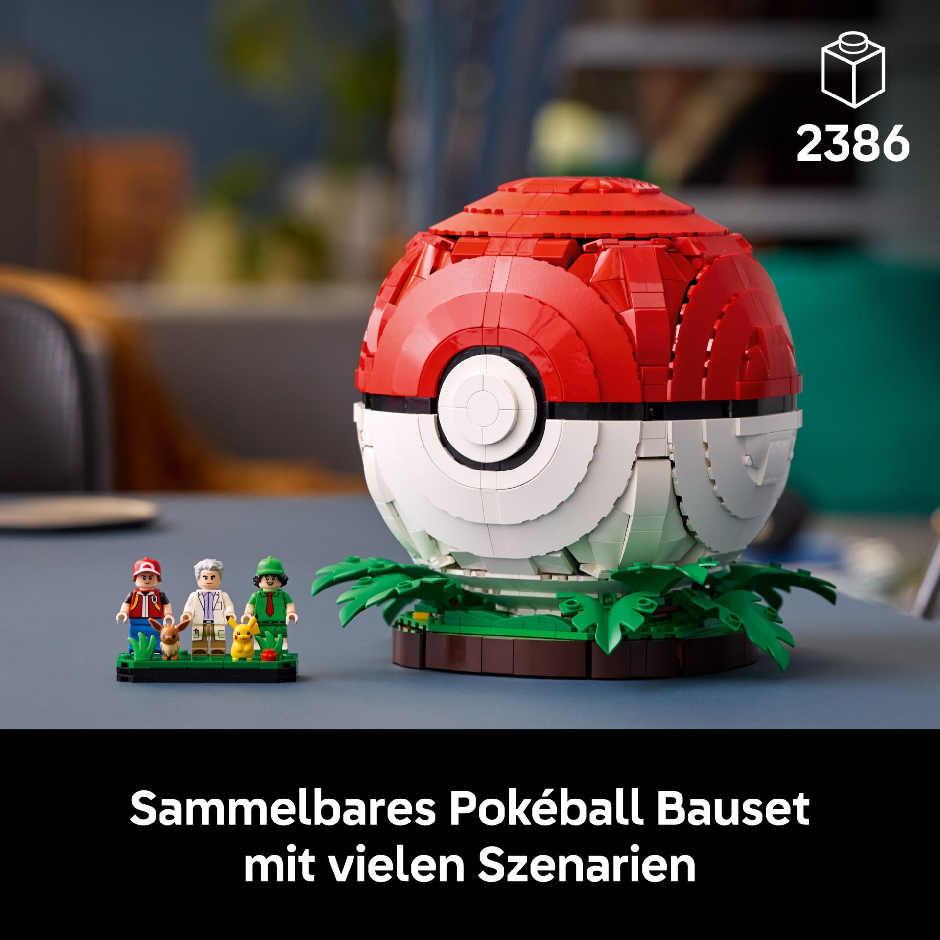 Pokeball, LEGO, Pokémon, Bälle, Figuren