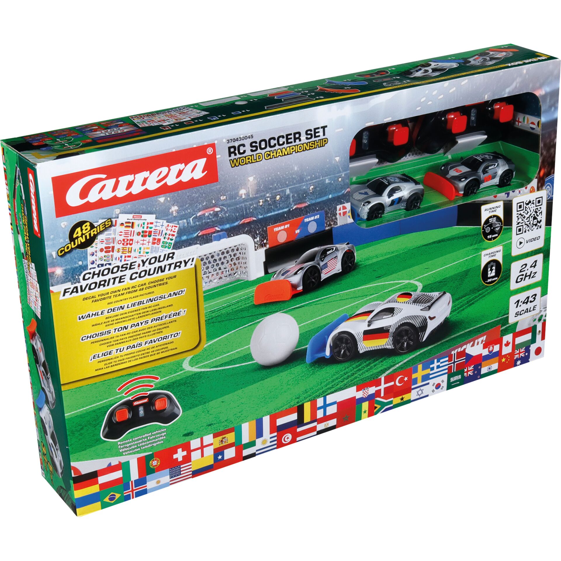 Carrera 2,4GHz RC Soccer Set  World Championship