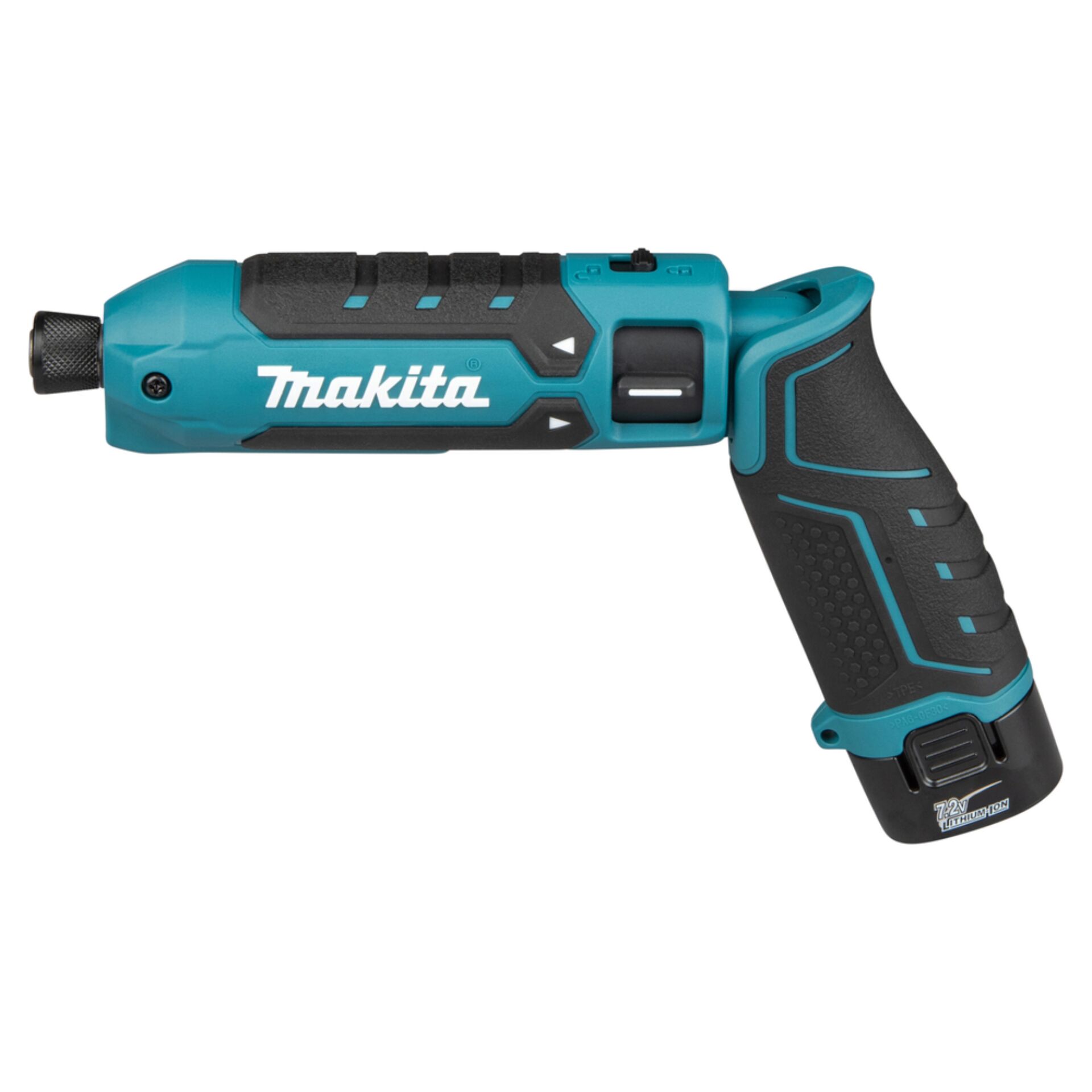 Akkuschrauber, Winkelack, 7.2V Li-Ion Akku, Kompakt, Teal Schwarz