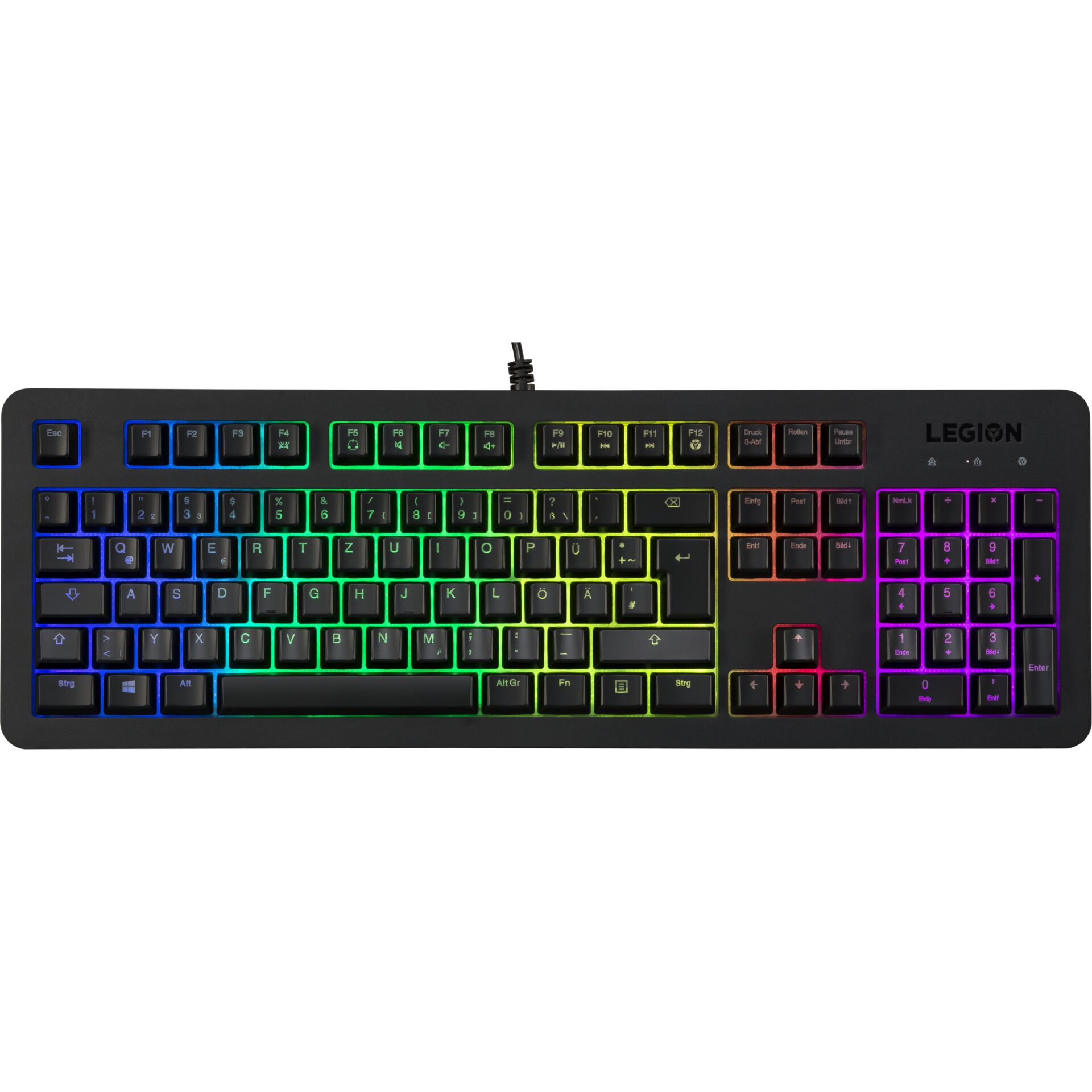 Lenovo Legion K300 RGB Gaming Keyboard Computer, Computerausrüstung, Computer-Tastatur, Elektronik, Hardware