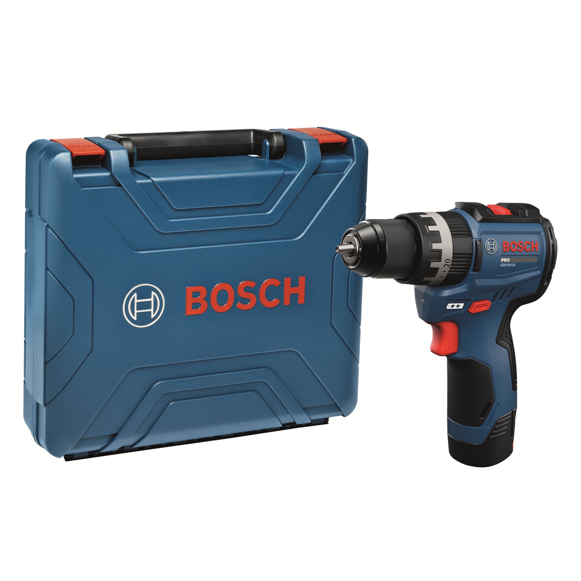 Bohrhammer, Akkuschrauber, Koffer, Blau, Bosch