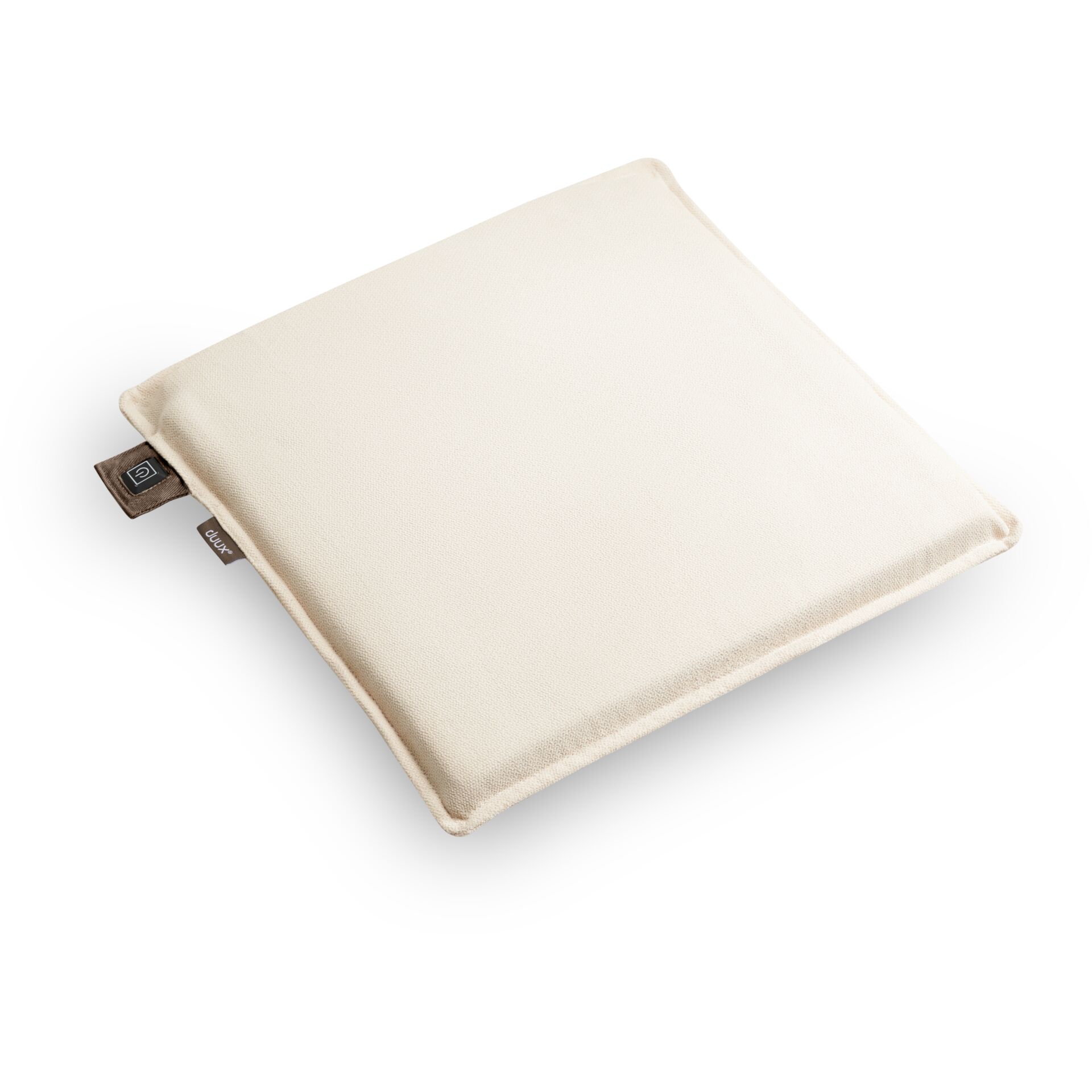 kissen, bezug, creme, quadratisch, textil