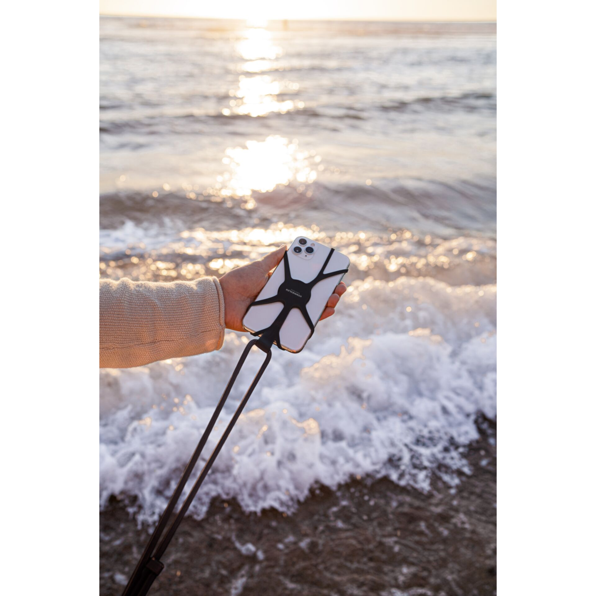 Selfie, Meer, Wasser, Strand, Gehen