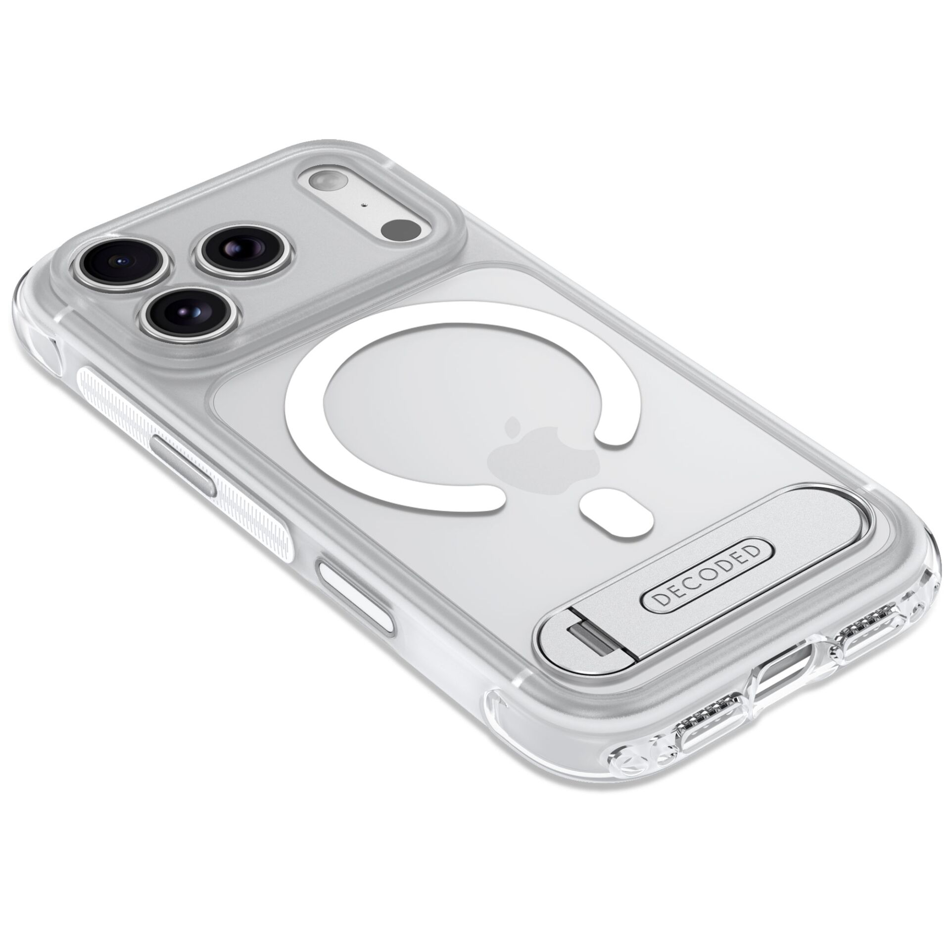 Hülle, iPhone, Klar, Magnetische Halterung, Kamera geschützt