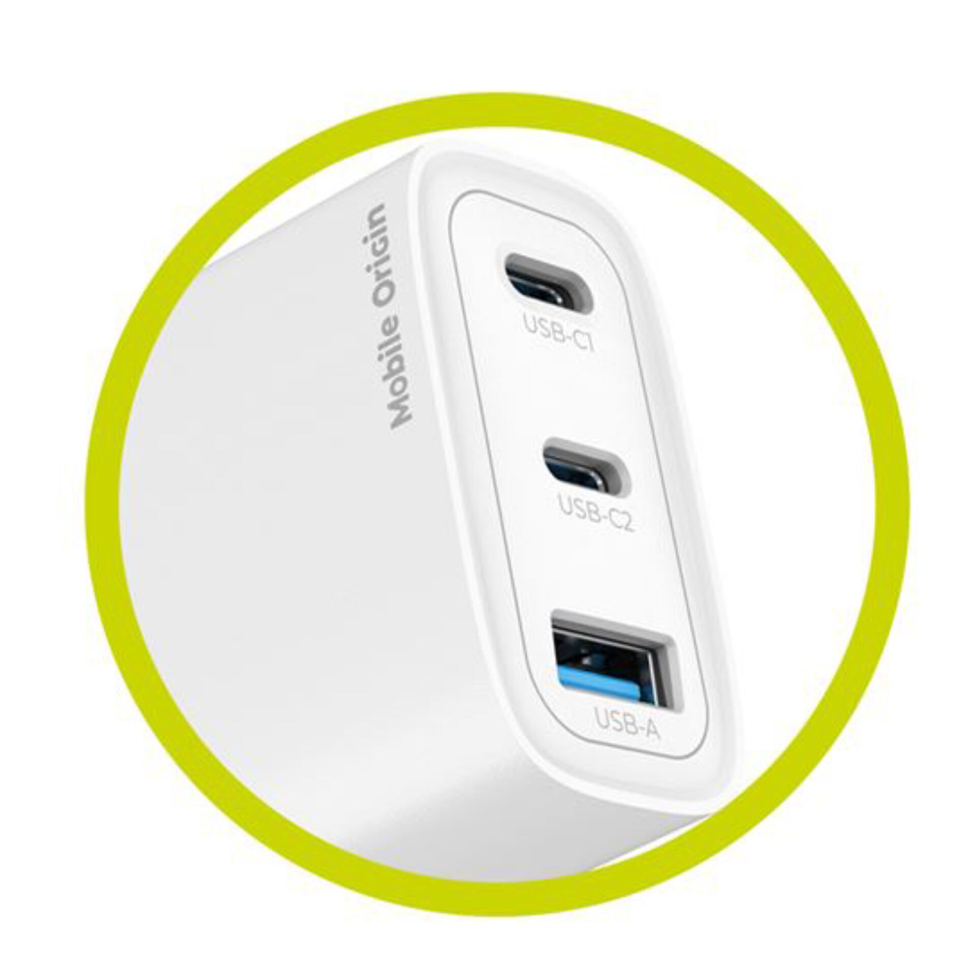 USB-C, USB-A, USB-C, Poweradapter, Multi-Port-Ladegerät