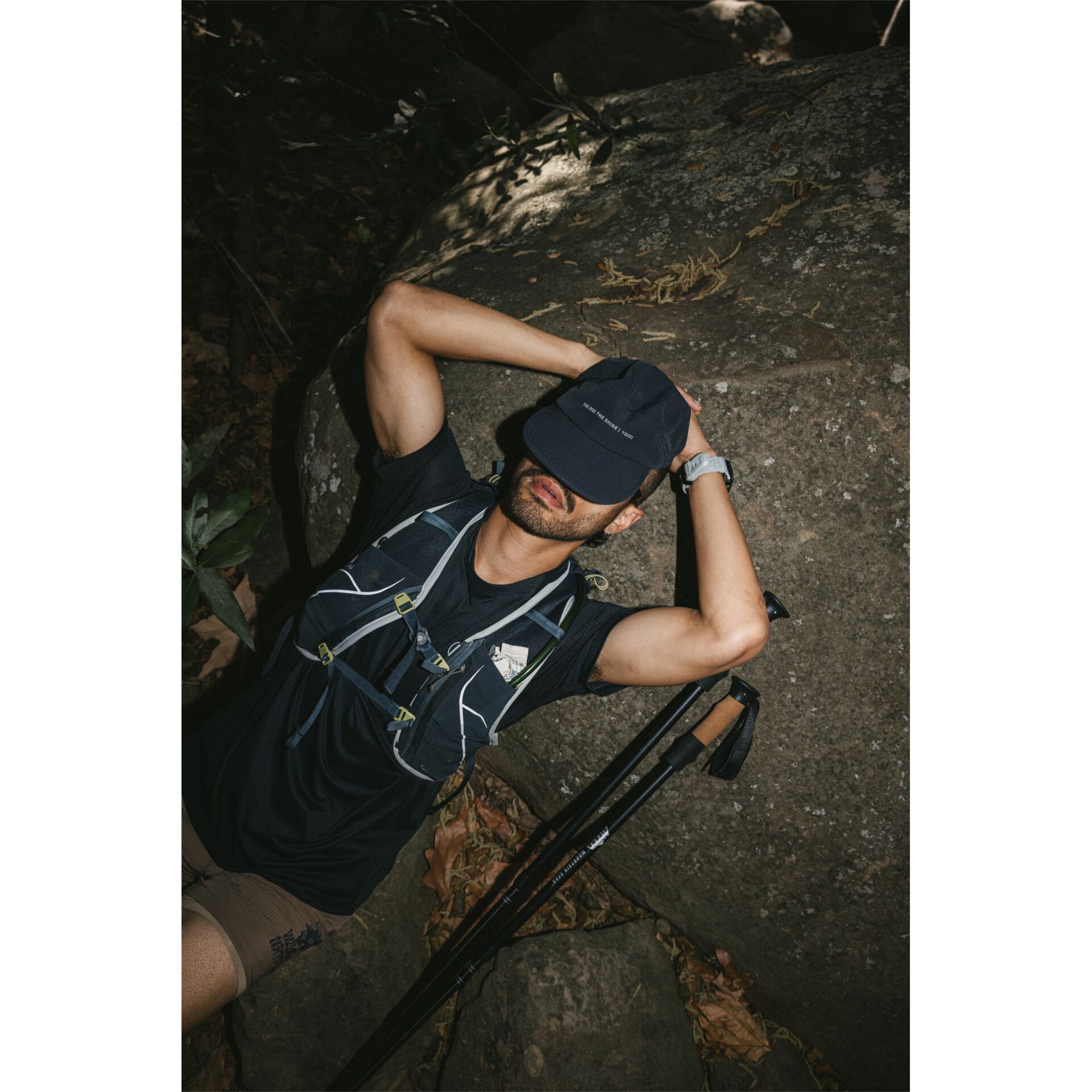 Wandern, Rucksack, Mütze, Tragegurt, Outdoor-Ausrüstung