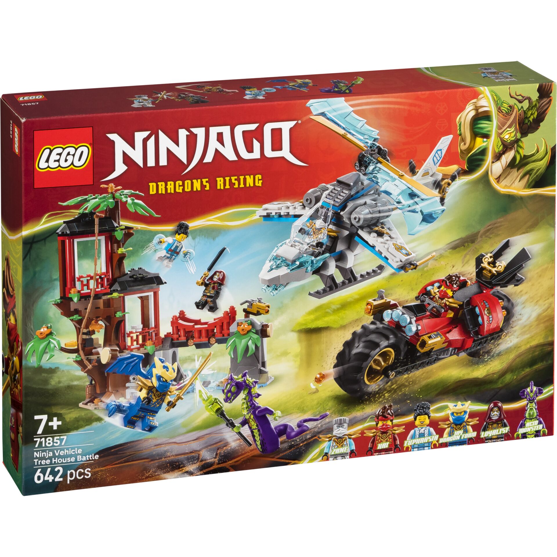 Ninja, Dragon, Lego, Ninjago, 642 pieces