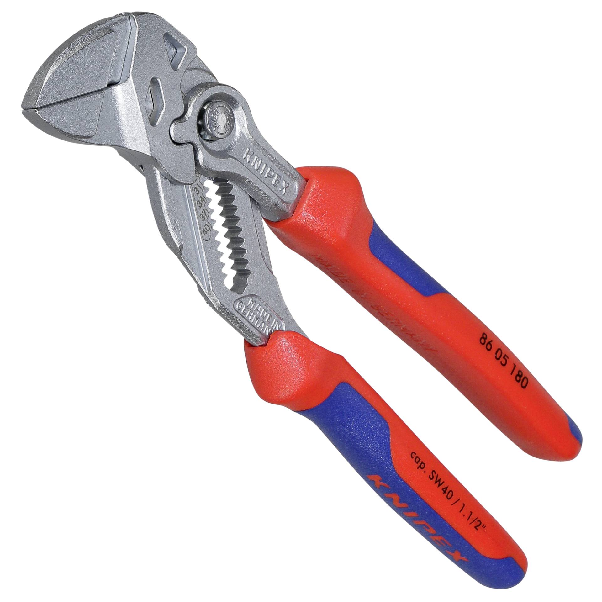 KNIPEX Zangenschluessel  verchromt 180 mm