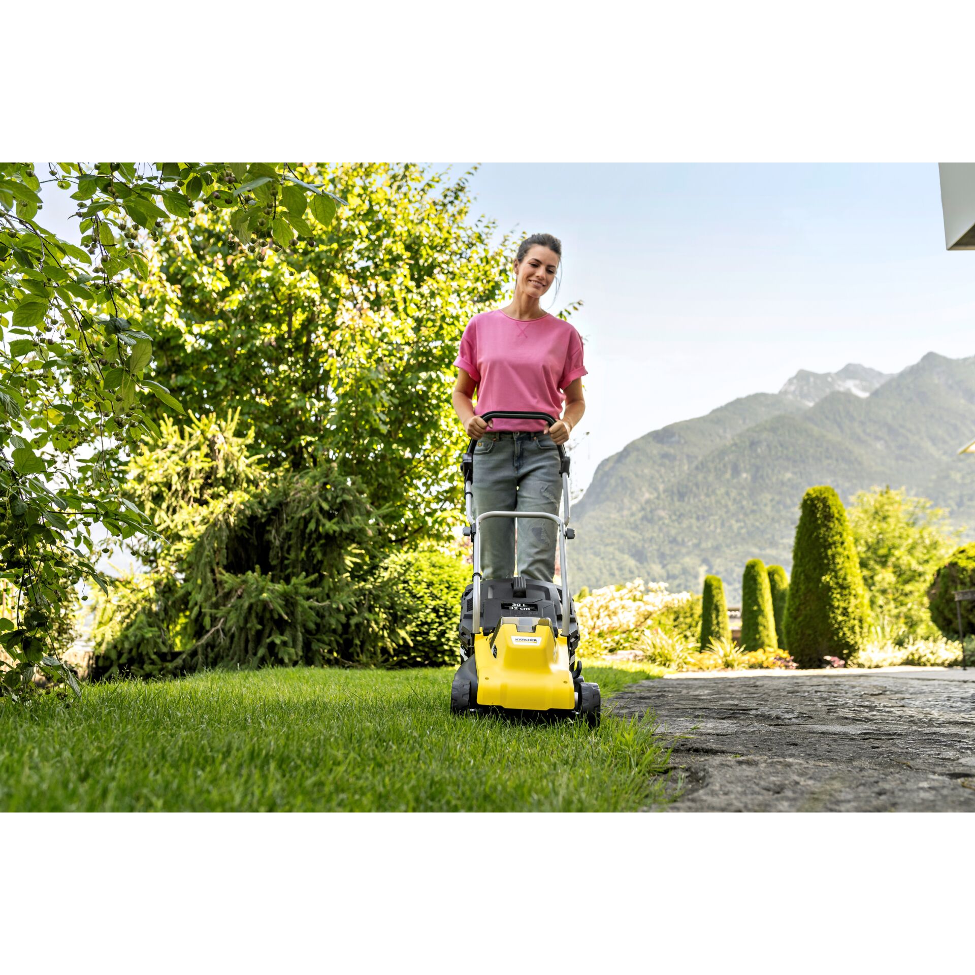 Gras, Rasen, Gerät, Rasenmäher, Rasen mähen