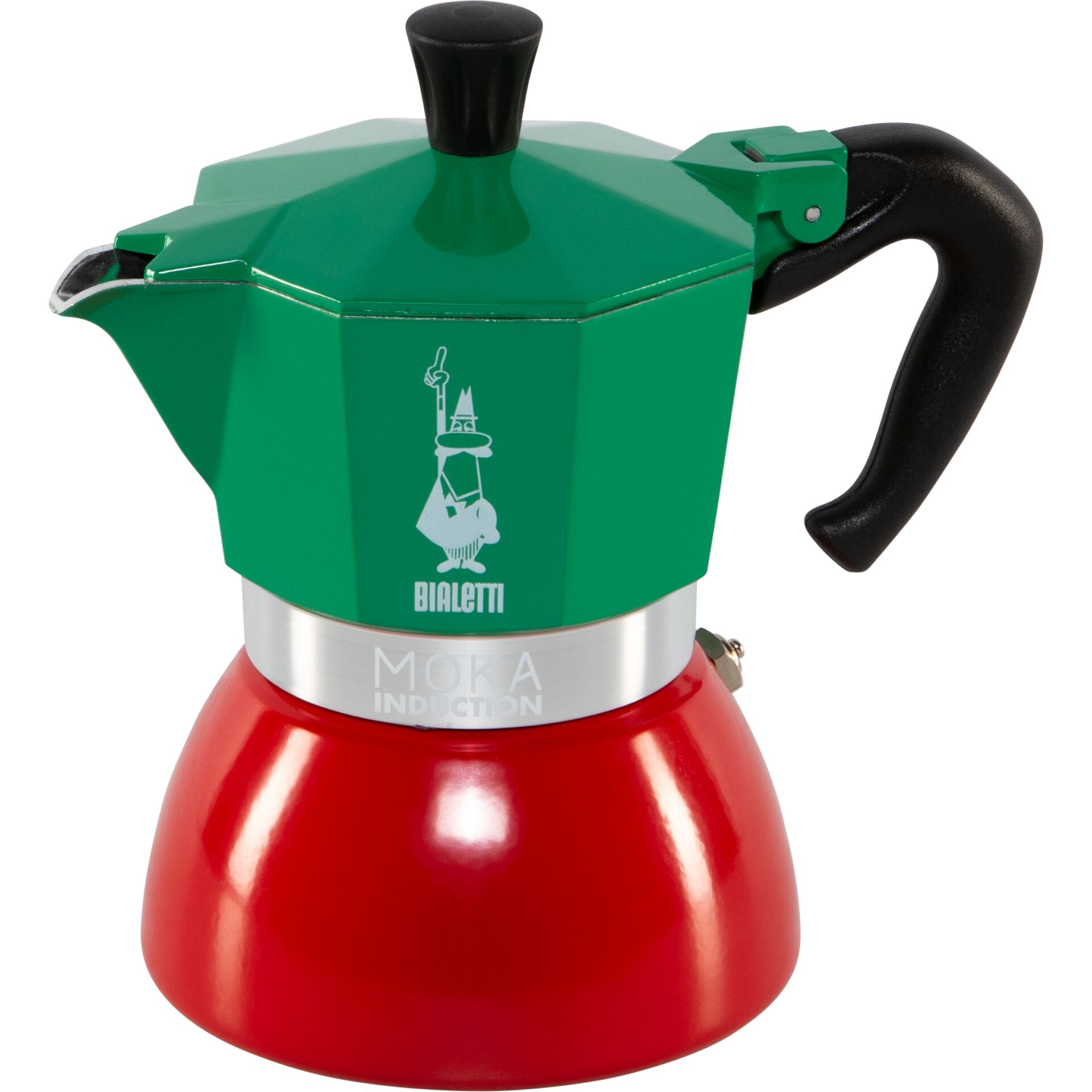 Kaffeemaker, Induktion, Grün, Rot, Kleiner Kocher