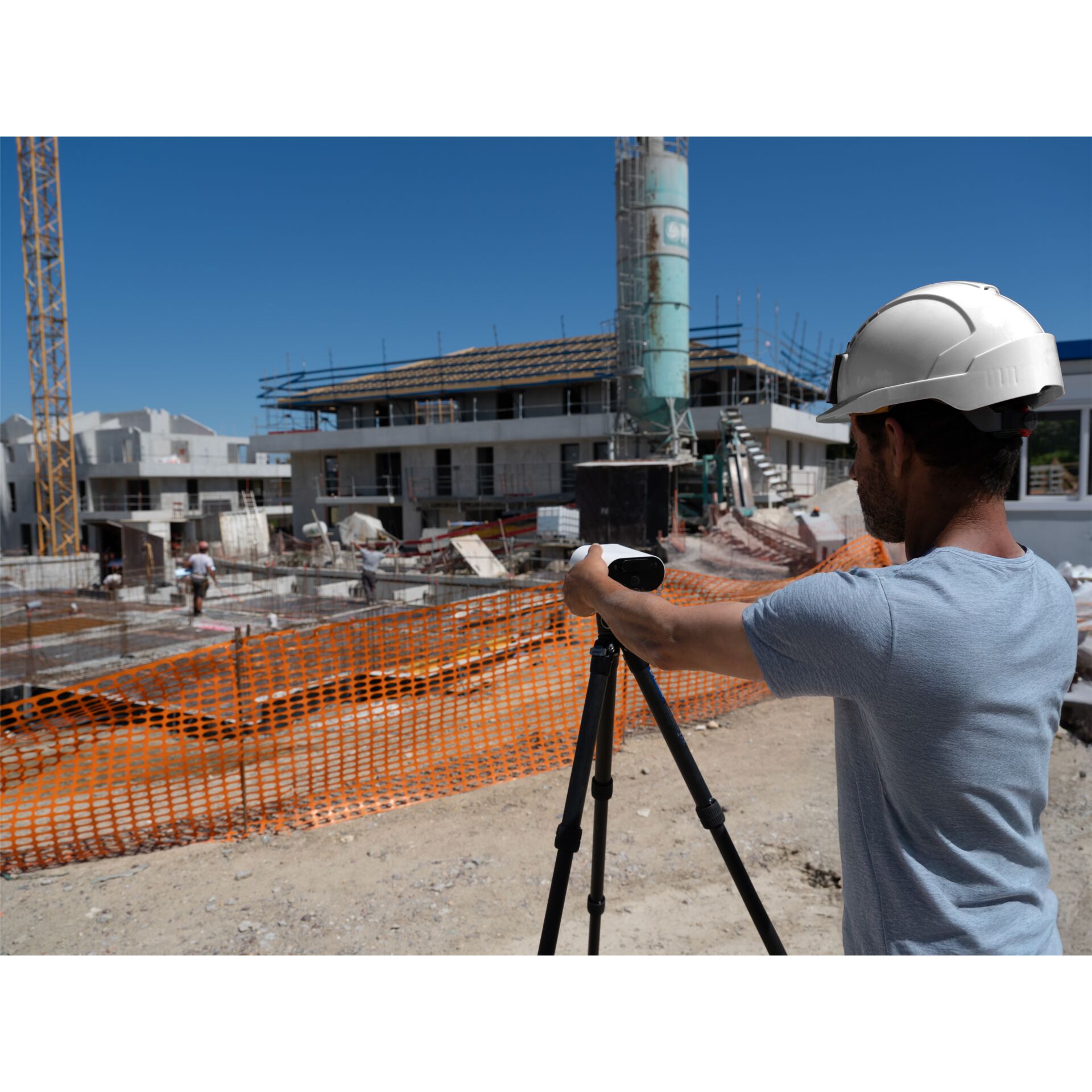 Photographie, Schutzhelm, Helm, Arbeiter, Stativ