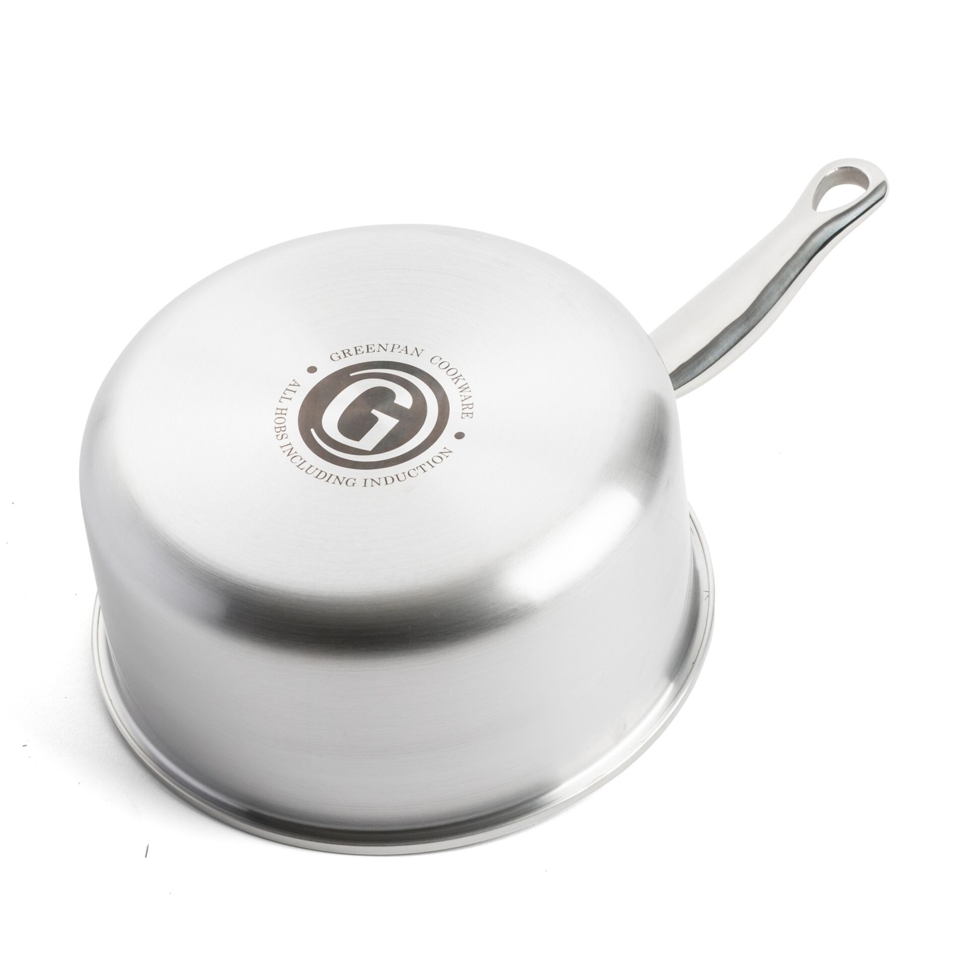 ko كettle, stainless steel, saucepan, induction compatible, handle