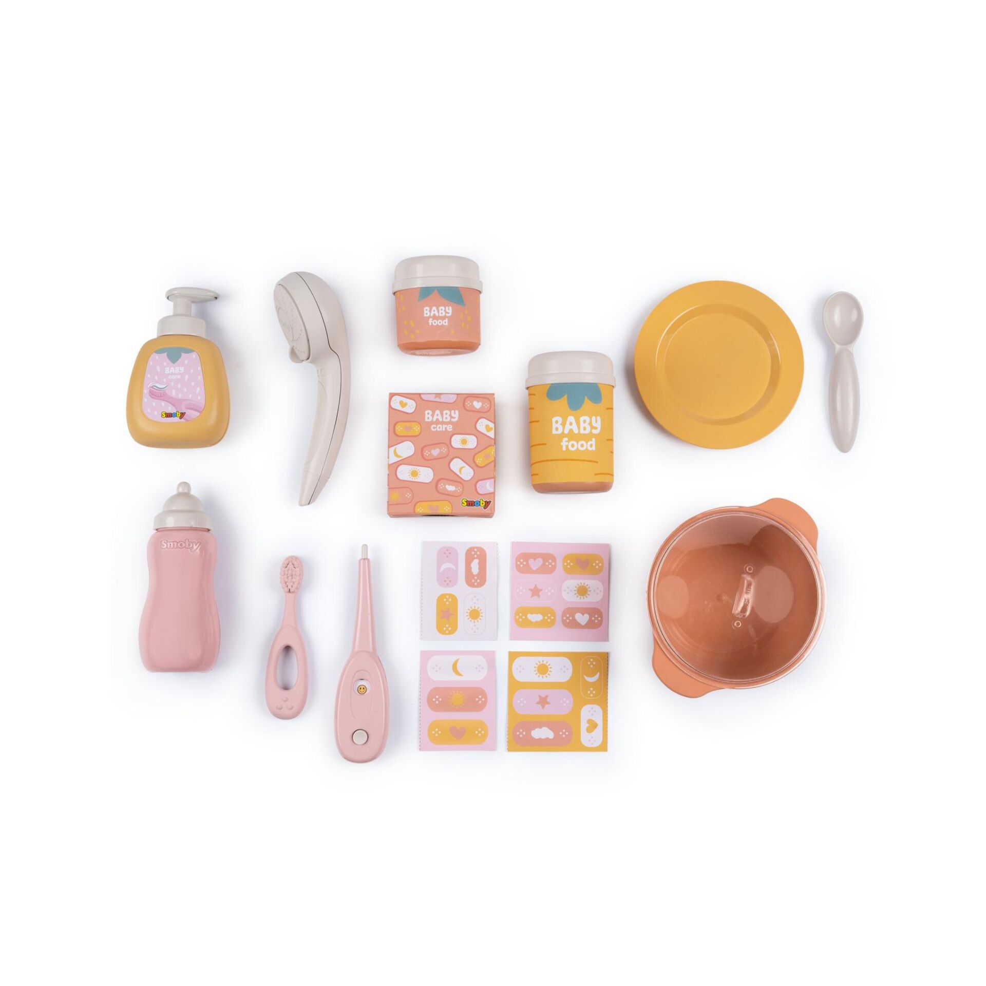 Baby food jars, Sippy cup, Teether, Plates set, Spoon set