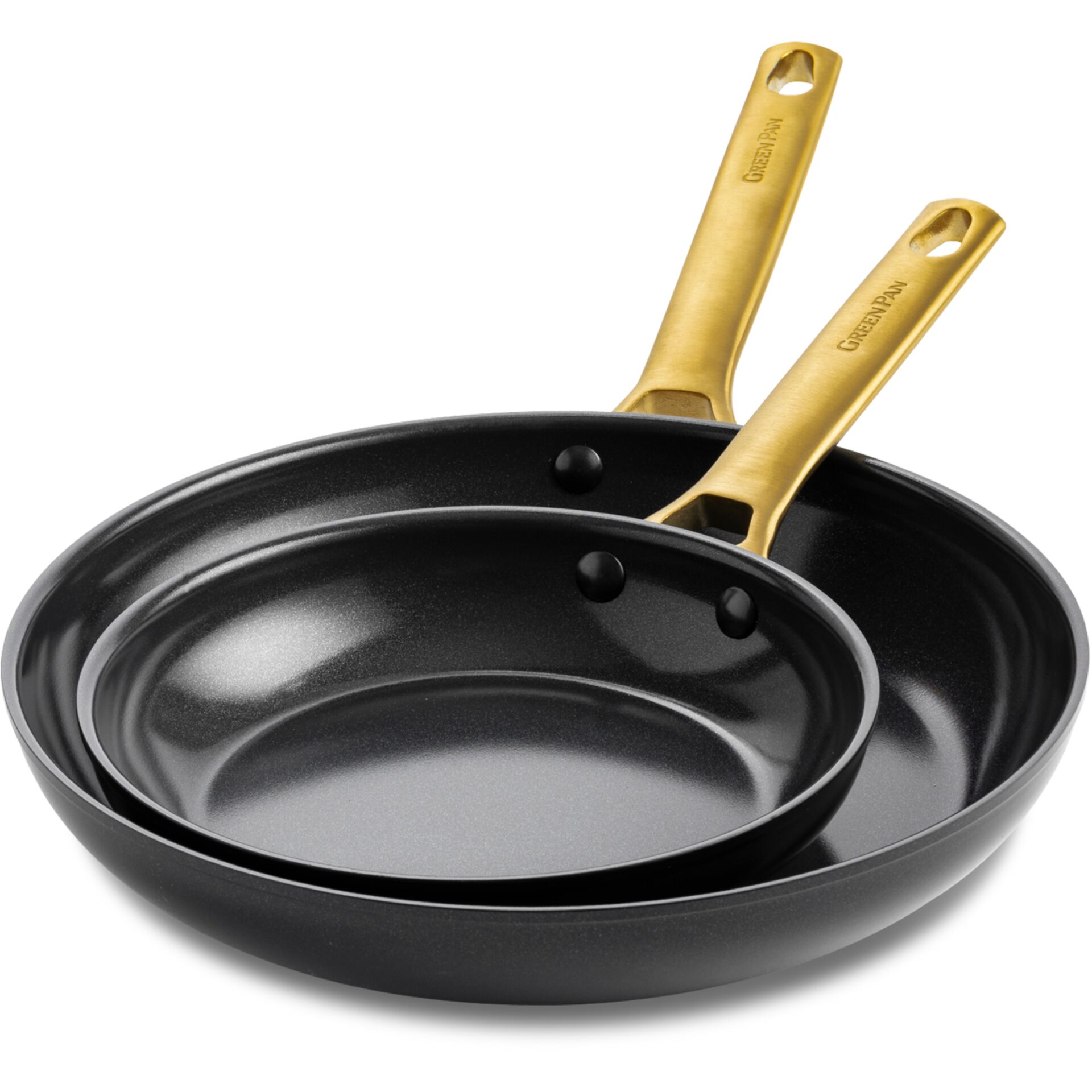 GreenPan Padova Reserve 2Tlg  Bratpfannenset 20+26cm Schwarz