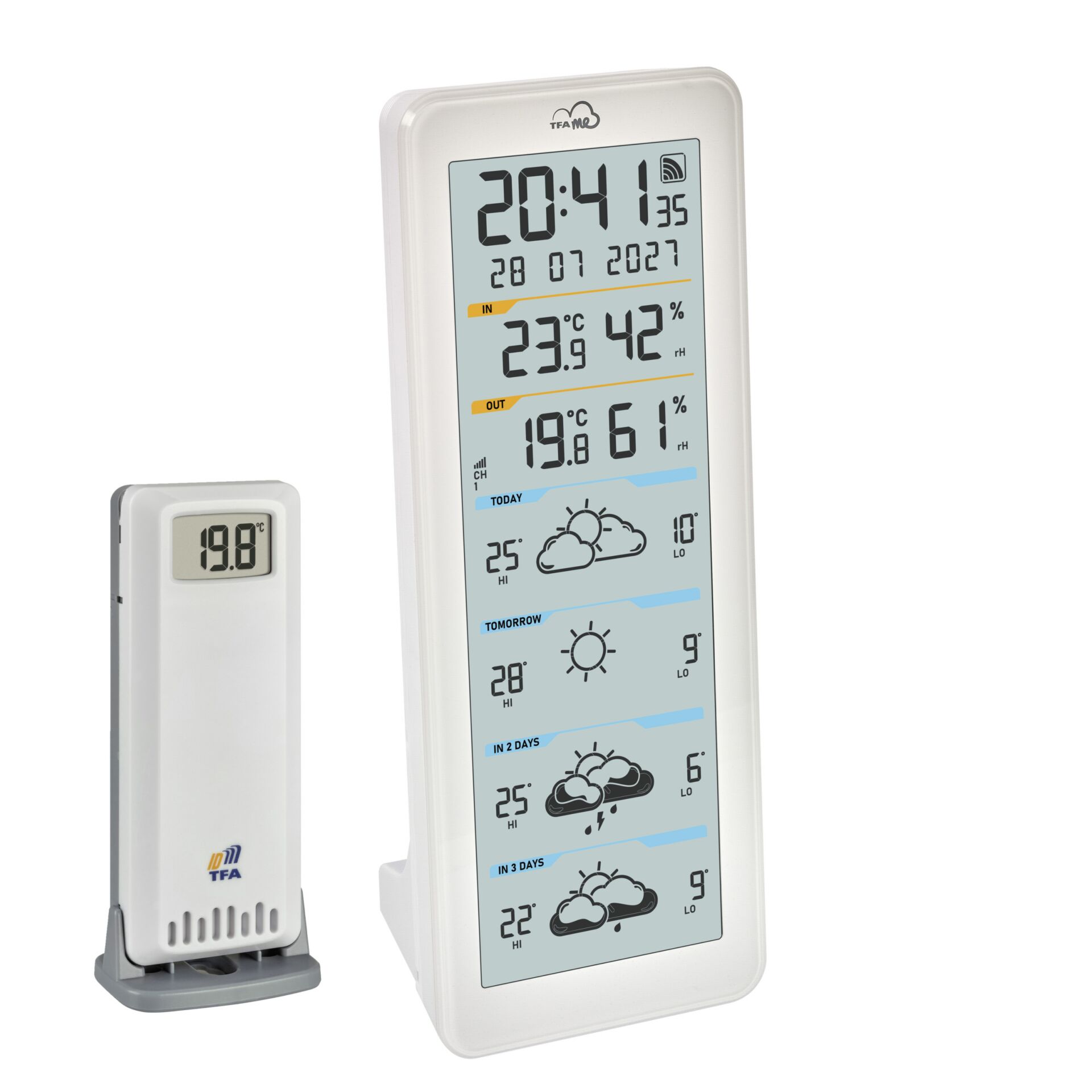 TFA TFA.me 35.8108.02   ID-06  WLAN Funk-Wetterstation
