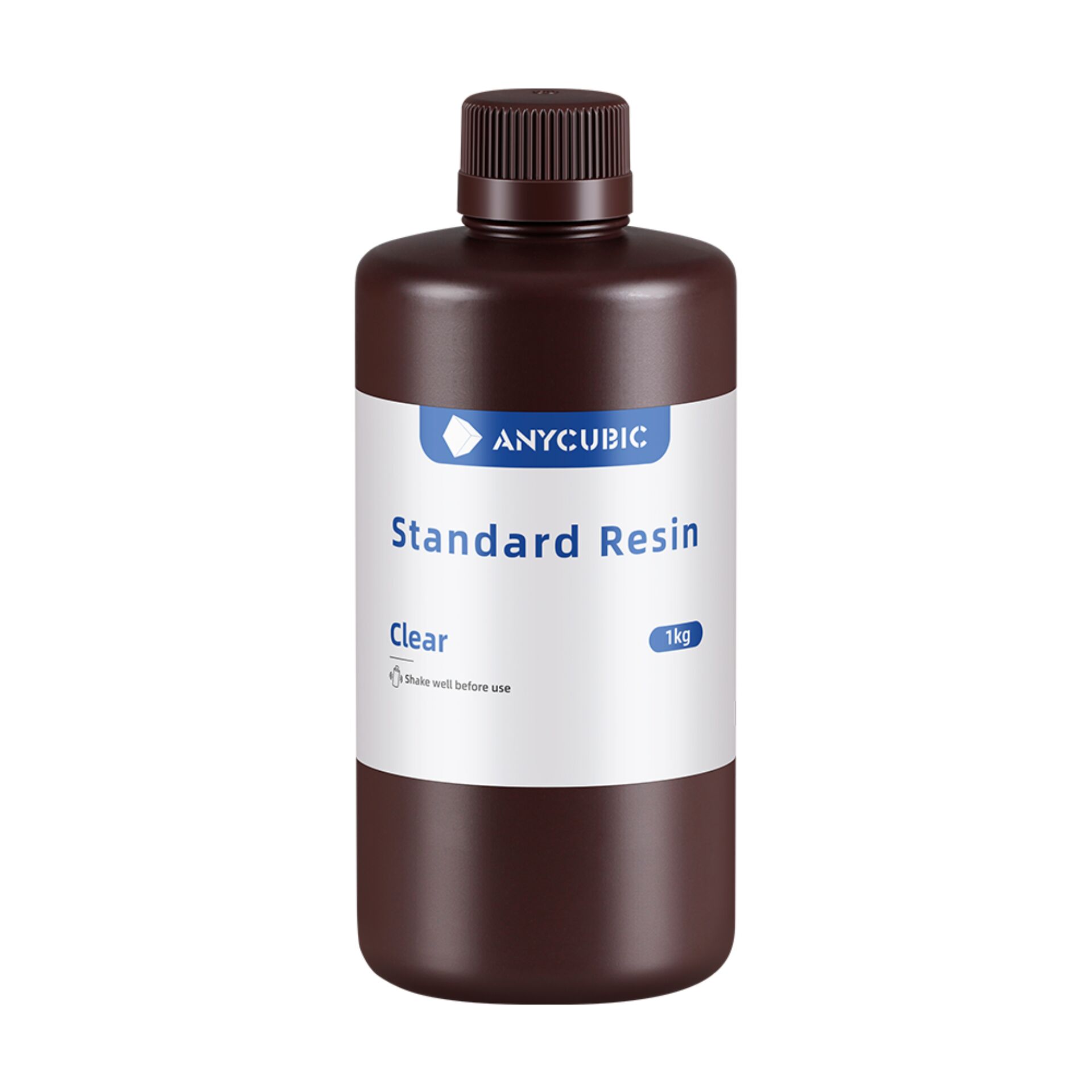 Standard Resin, Clear, 1 kg, Braune Flasche, Harzflüssigkeit