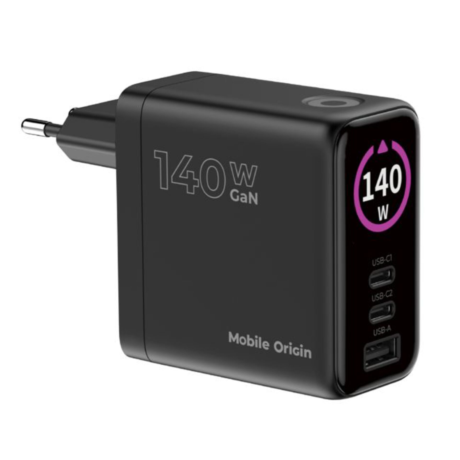 Ladegerät, Reiseladegerät, USB-C, GaN, 140W