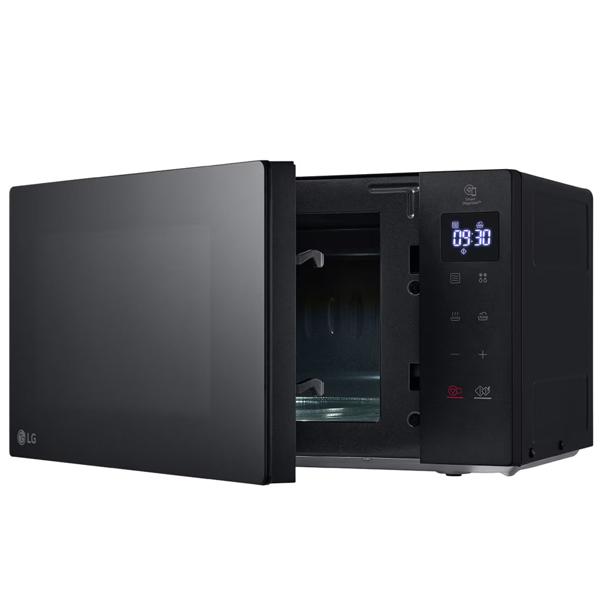 mikrowelle, elektrische mikrowelle, schwarz, digitaldisplay, turntable, Mikrowelle, Kompakt, Schwarz, Digitale Anzeige, Grillfunktion