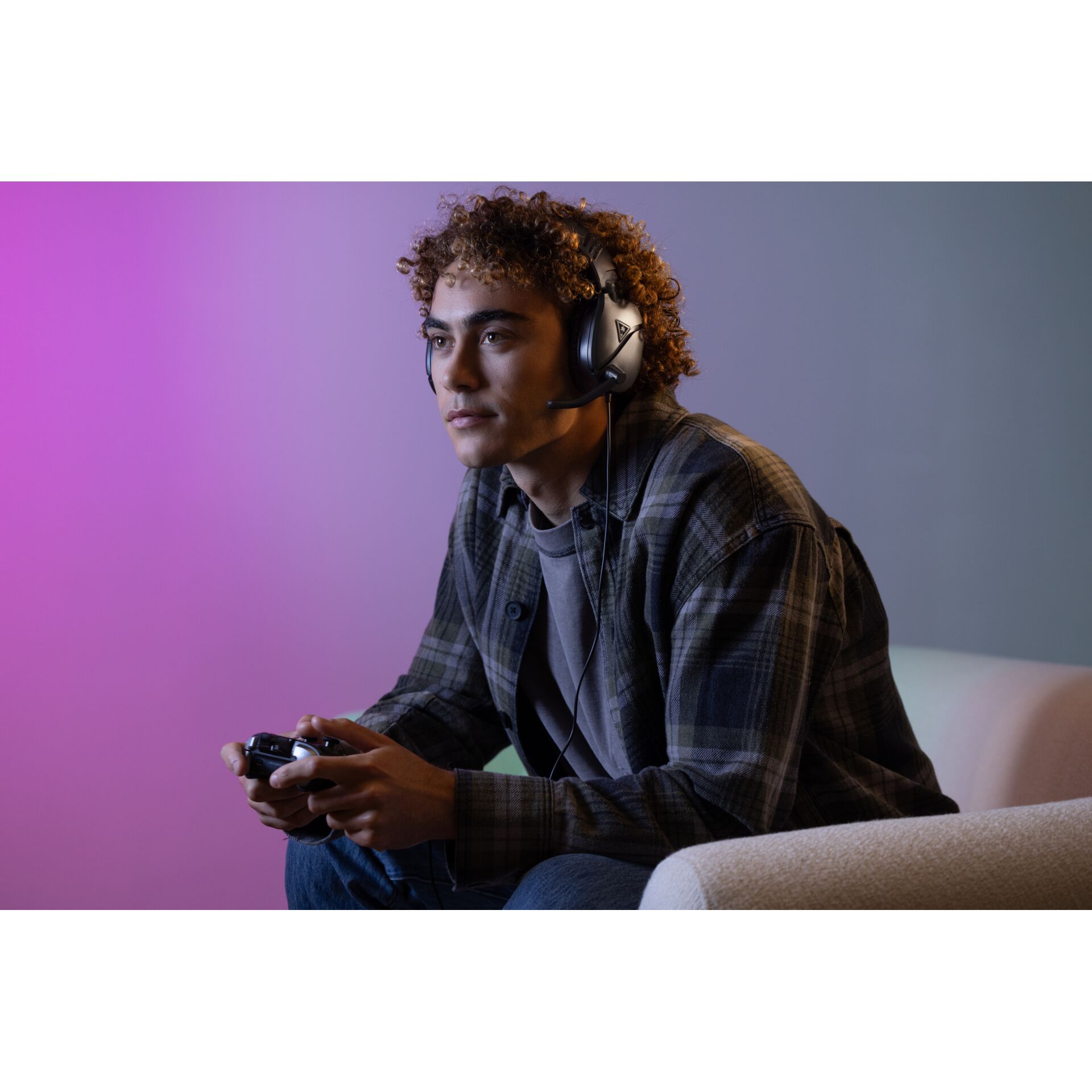 Photographie, Person, Portrait, Couch, Kopfhörer