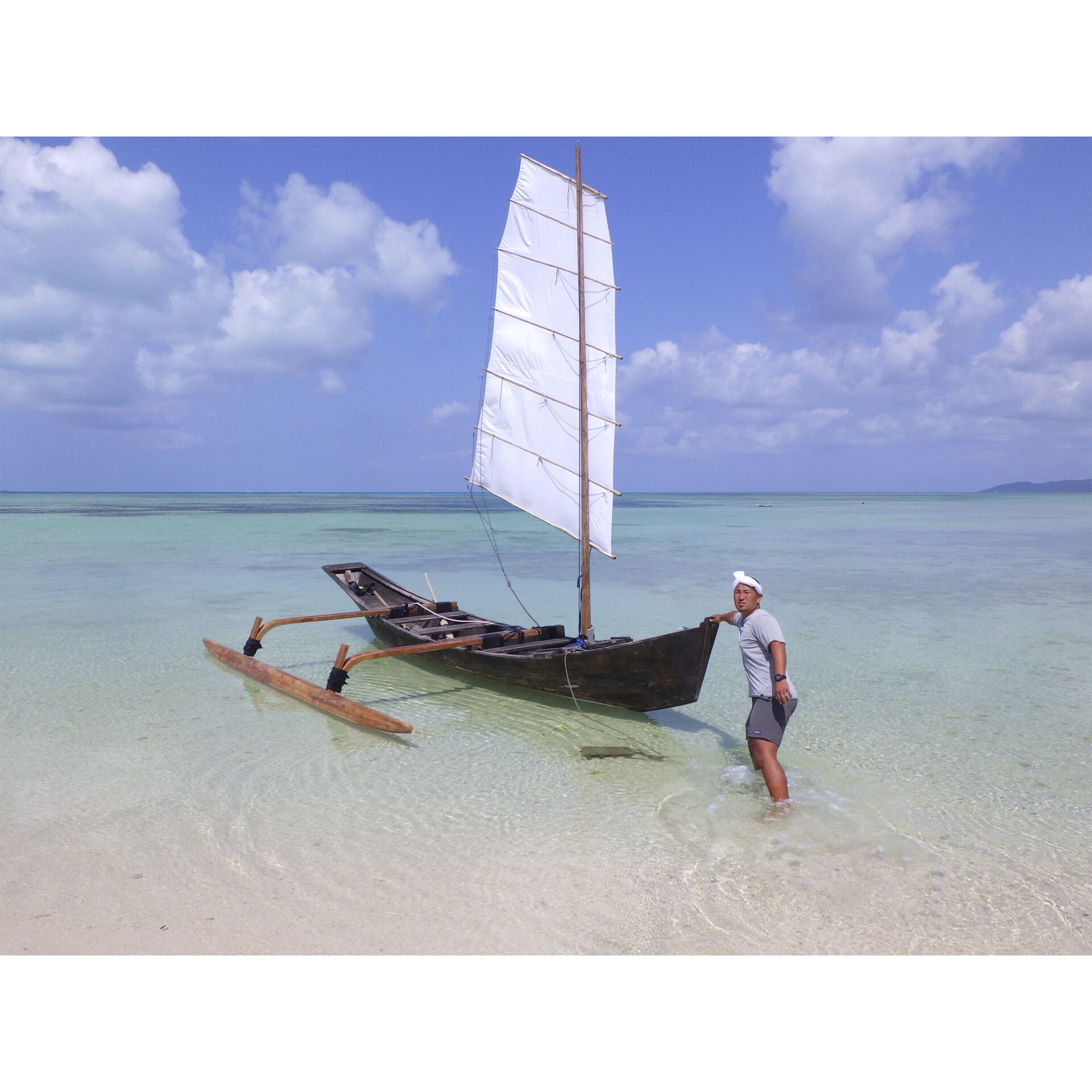 Segelboot, Boot, Strand, Segel, Schif?