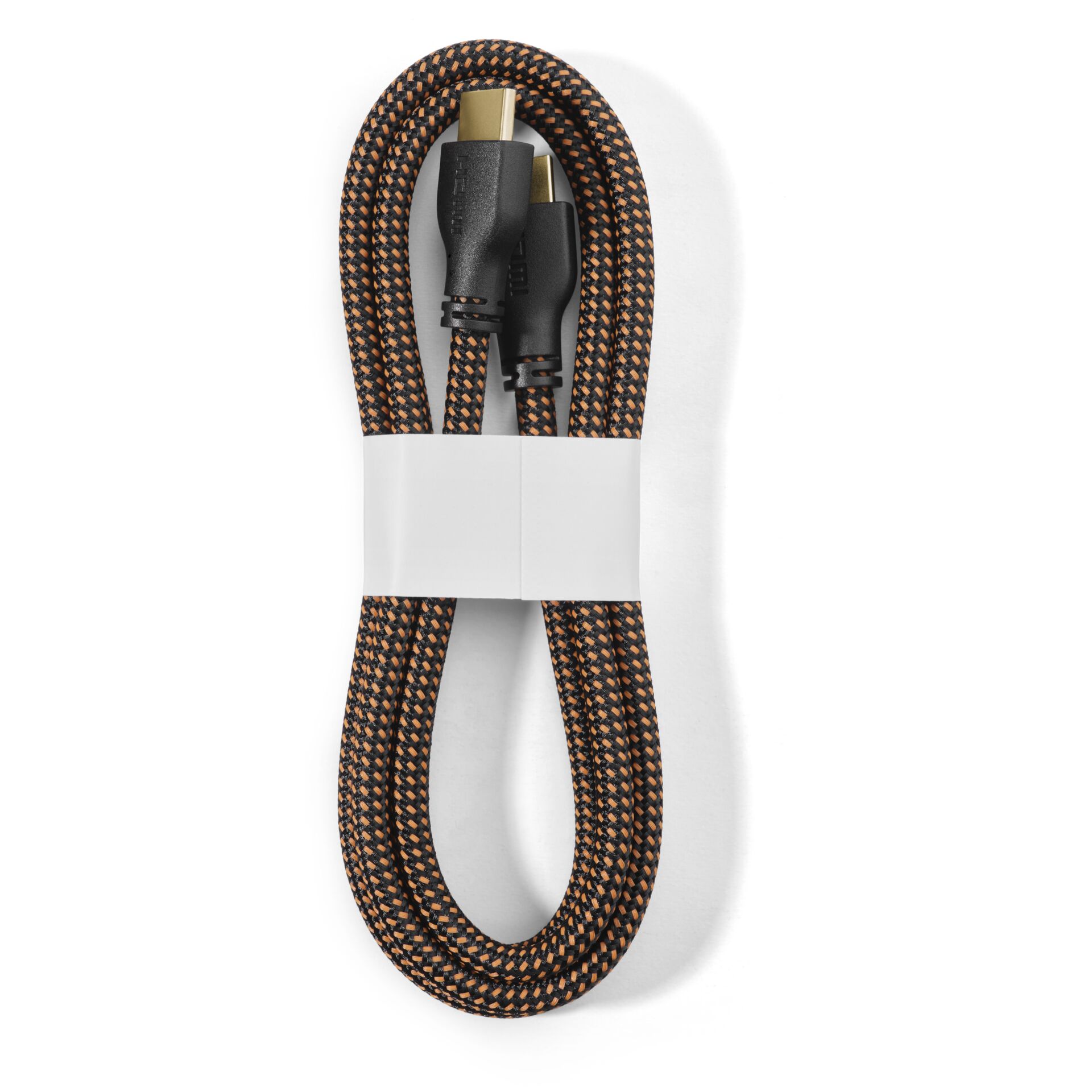 Ladekabel, HDMI-Kabel, Geflecht-Kabel, Braun-schwarz Muster, Kabelverlängerung