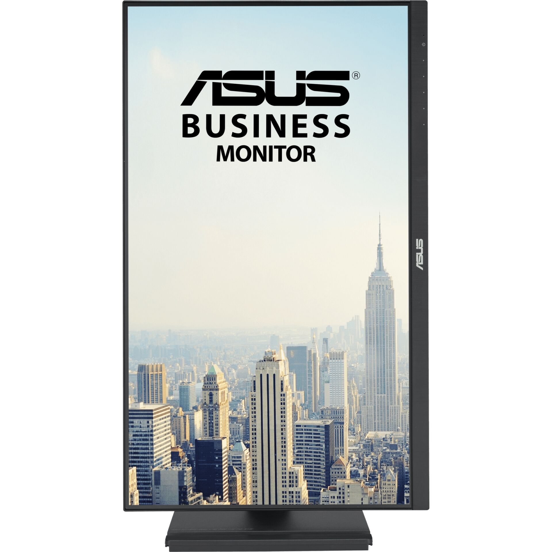 PC Monitor, LED, Wallpaper, Urban skyline, Vertical monitor
