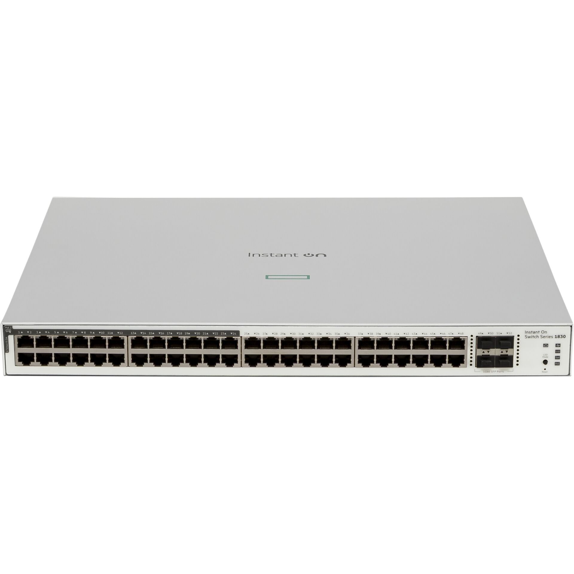 HPE Networking Instant On  1830 48p Gbit CL4 PoE 4p SFP