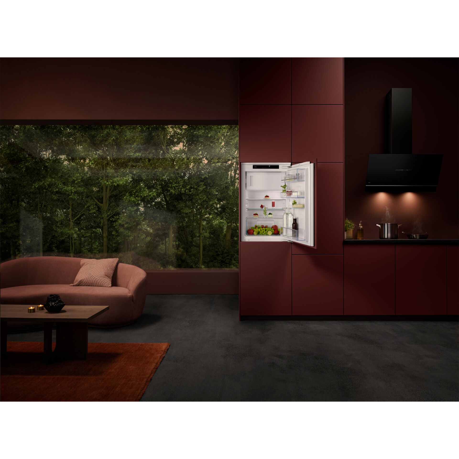 Innenarchitektur, Wohnzimmer, Couch, Überwachen, Bildschirm