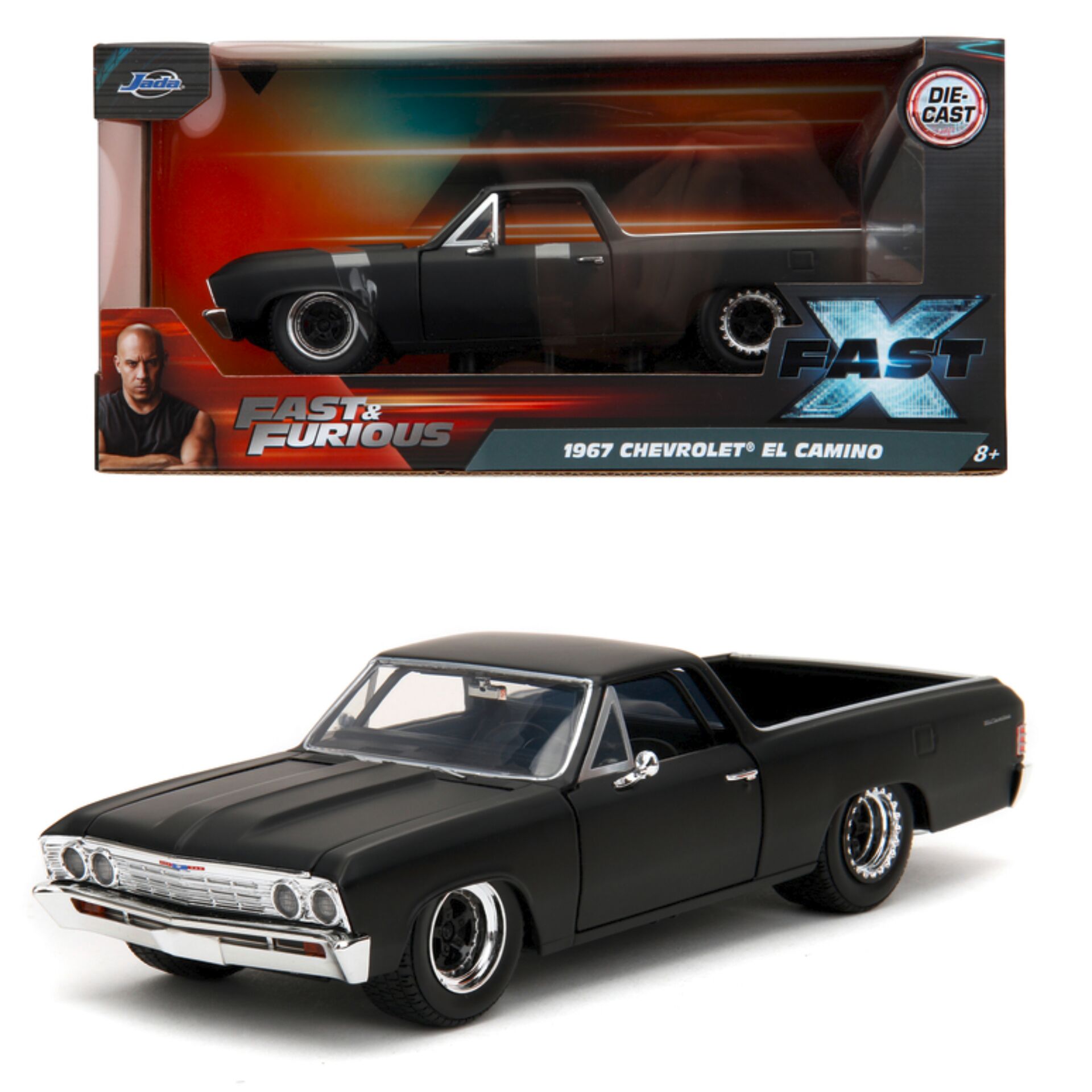 Jada Fast & Furious 1967 (F10)  El Camino 1:24     9334413314R00