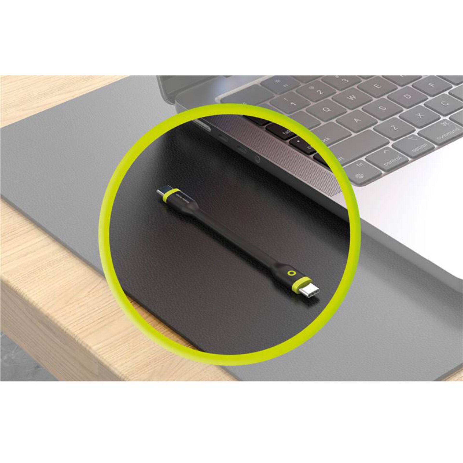 USB-C-Kabel, Rundring-Adapter, Magnetischer Stecker, Laptop-Accessoires, Datenkabel