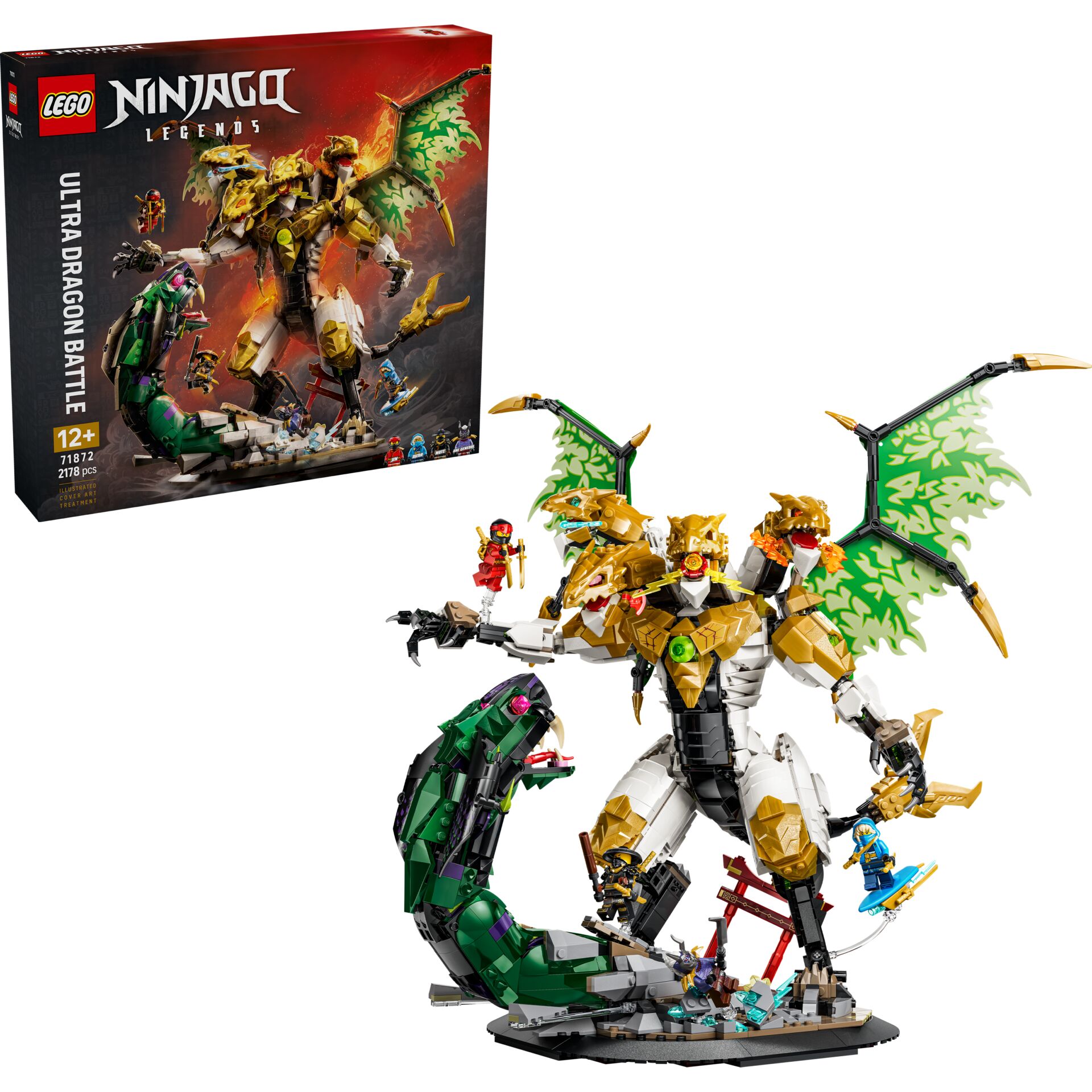Ultradragon Battle, Ninjago, Lego, Drache, Figur