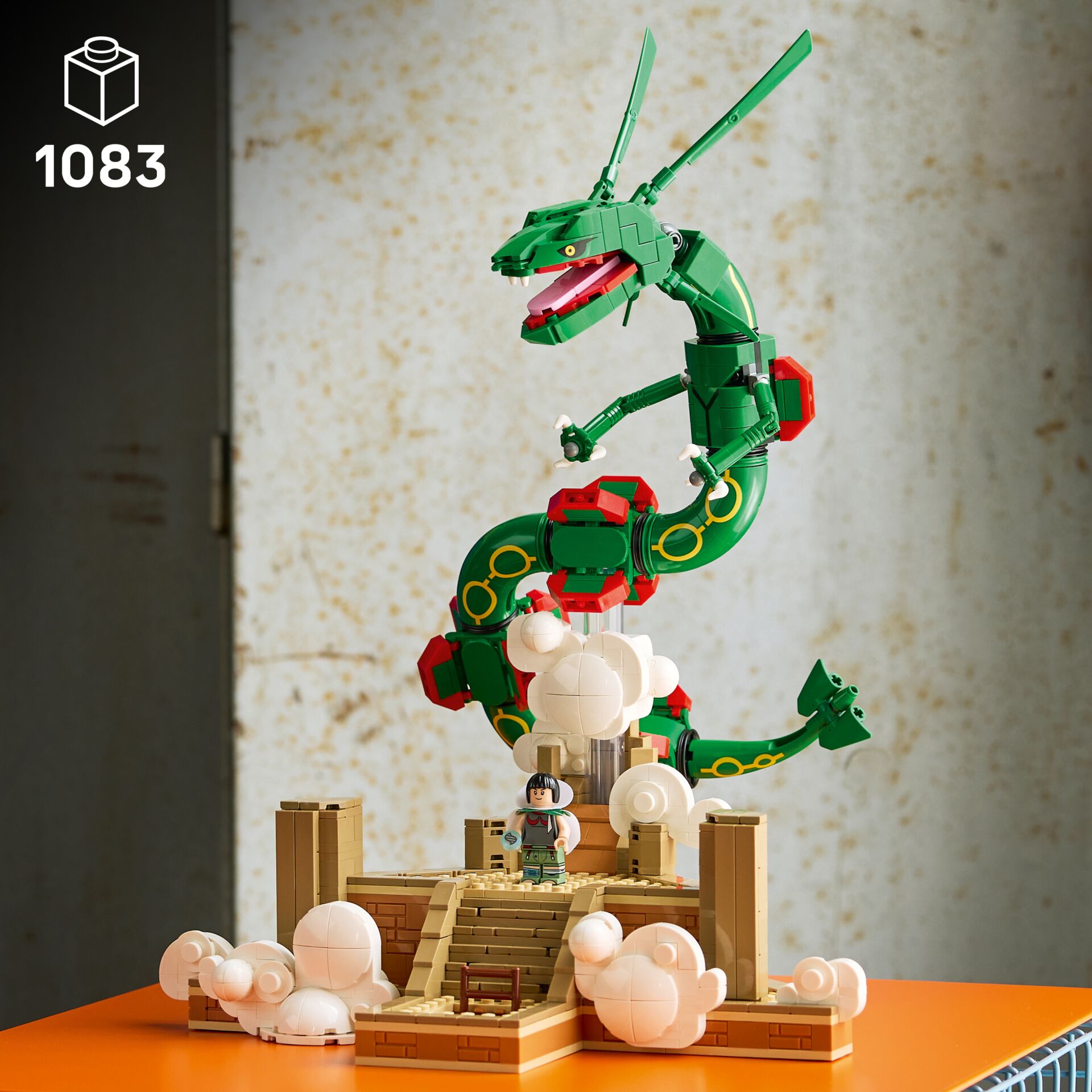 Lego Dragon, Schlange, Grüner Drache, Tempelruine, Mini-Figur