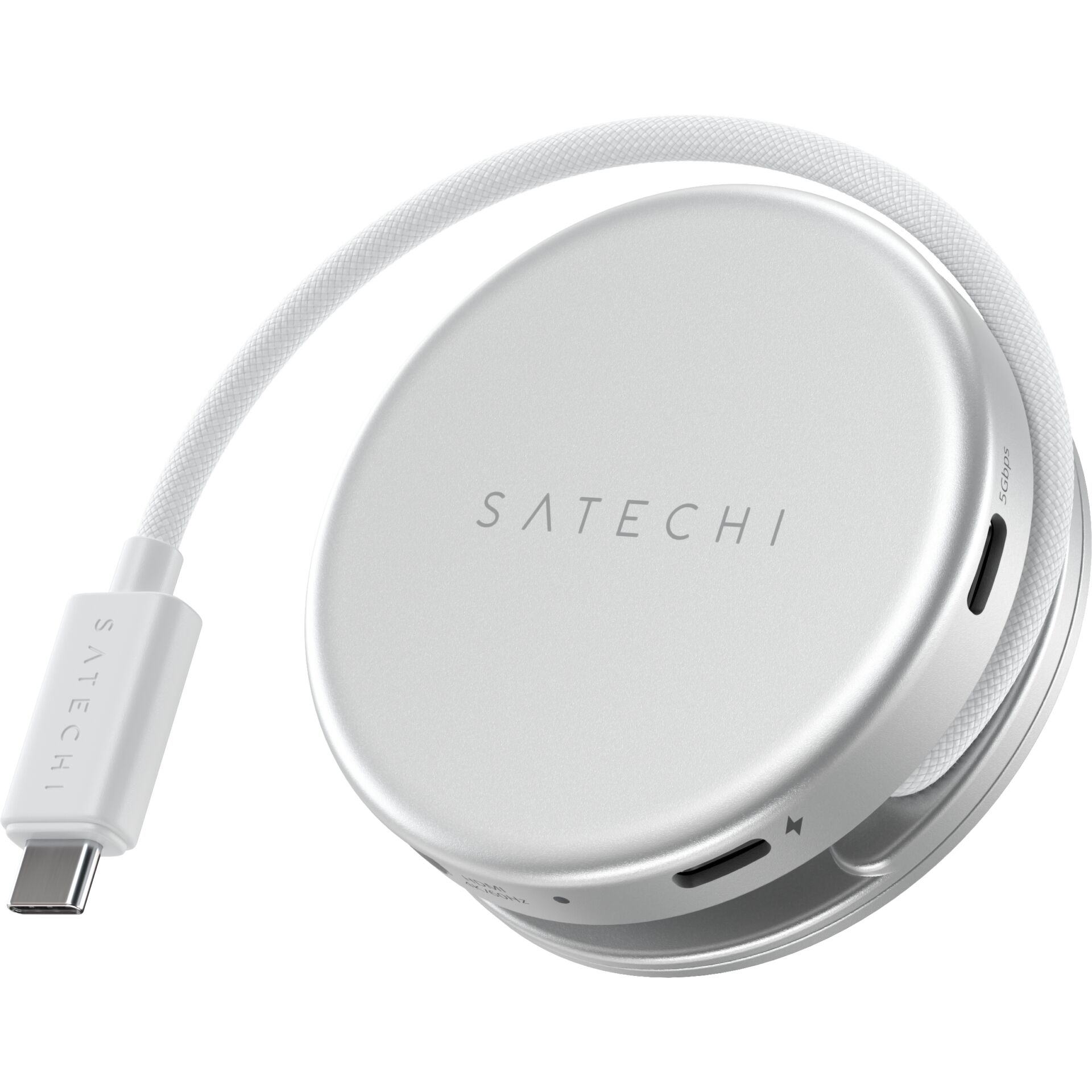 Satechi OntheGo 5-in-1 Multiport  Adapter Silver