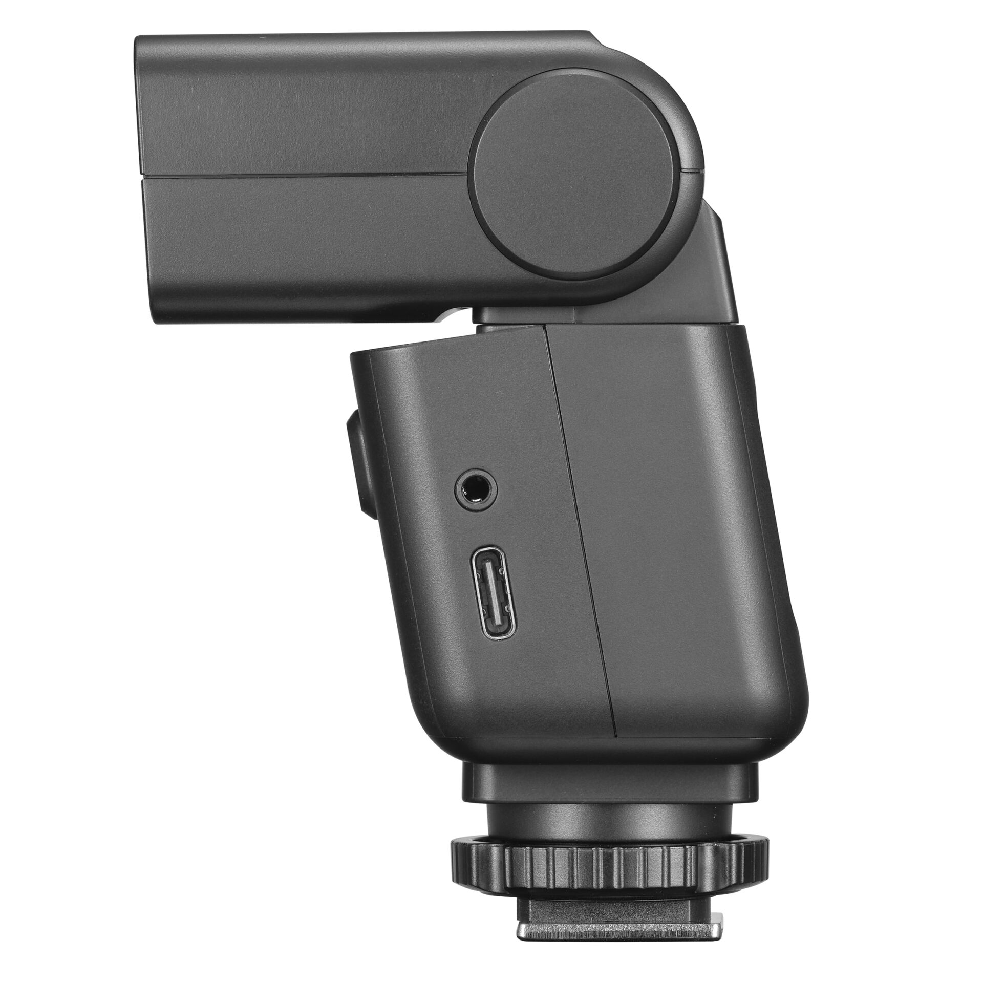 Blitzgerät, Kamera-Blitz, USB-C Port, Stativanschluss, Klemmhaken?