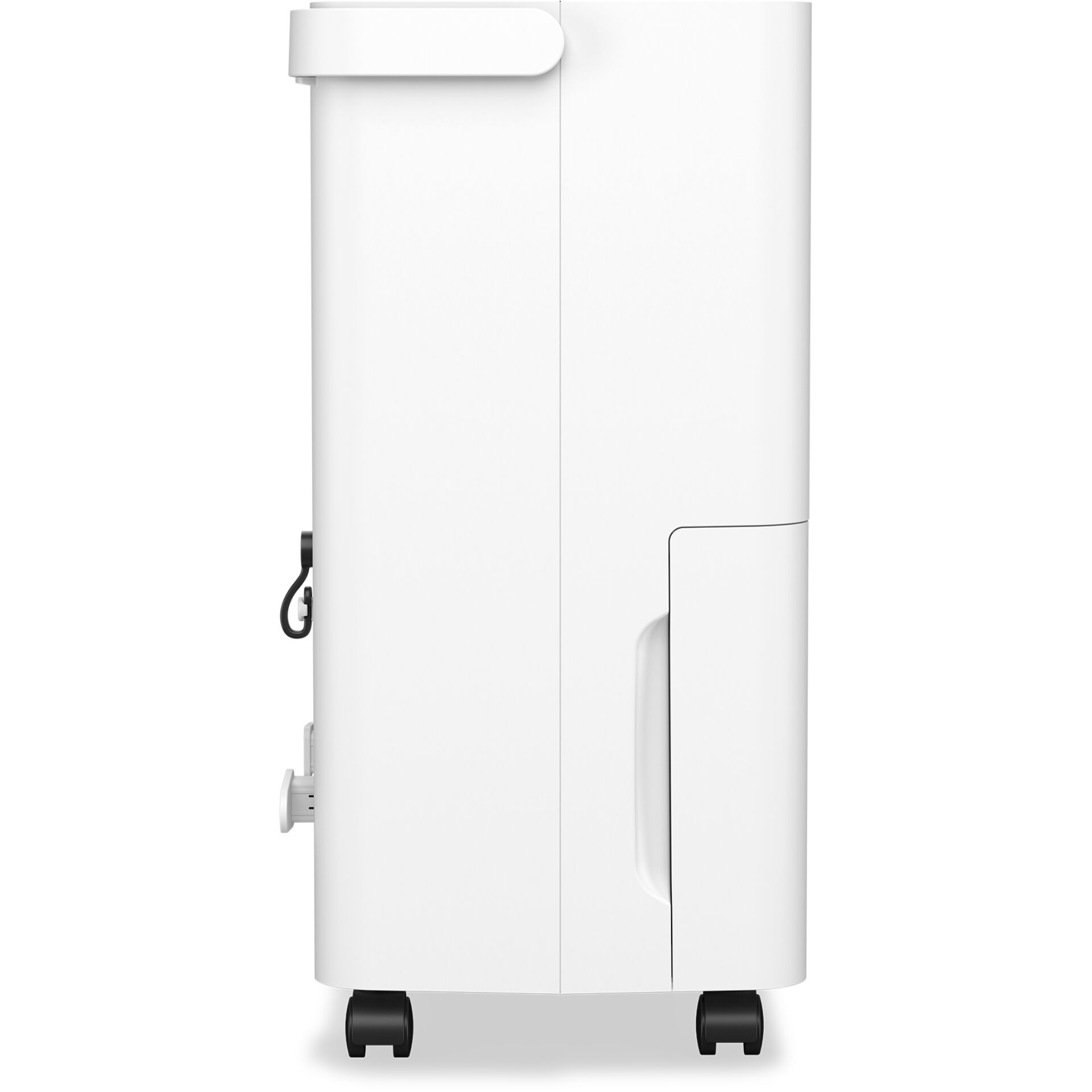 refrigerator, weiß, kompakt, seitliche abdeckung, rollen