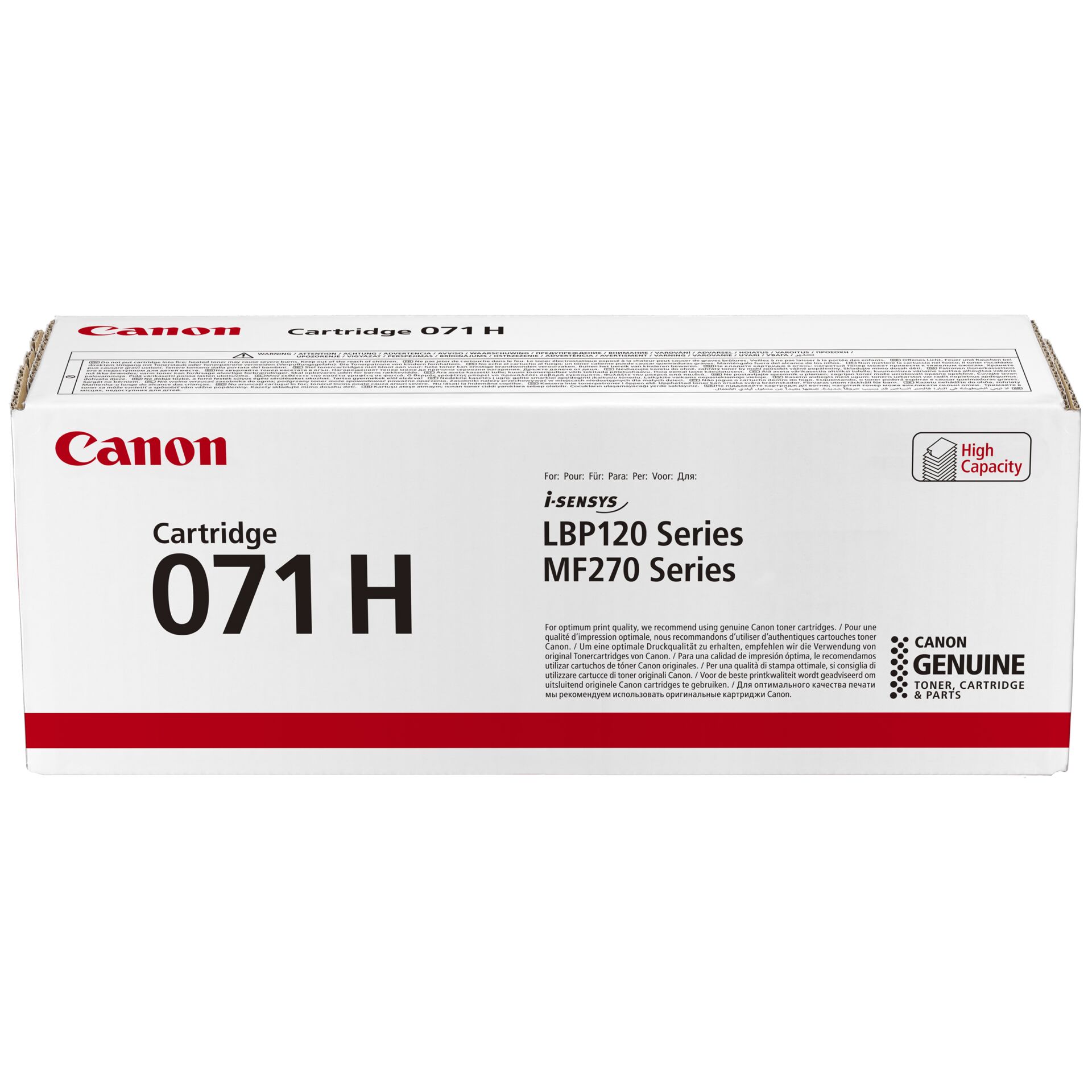 Canon Toner Cartridge 071 H  schwarz